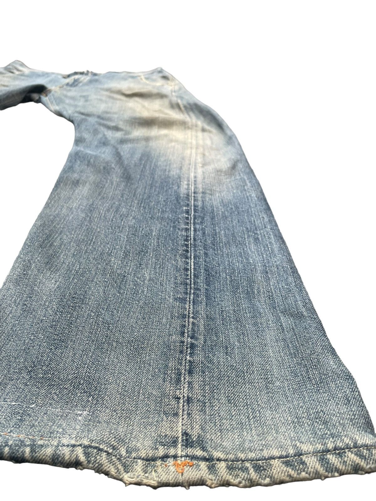 Lee × Vintage Vintage Lee Union Made Faded Distresed Denim Size US 36 / EU 52 - 2 Thumbnail