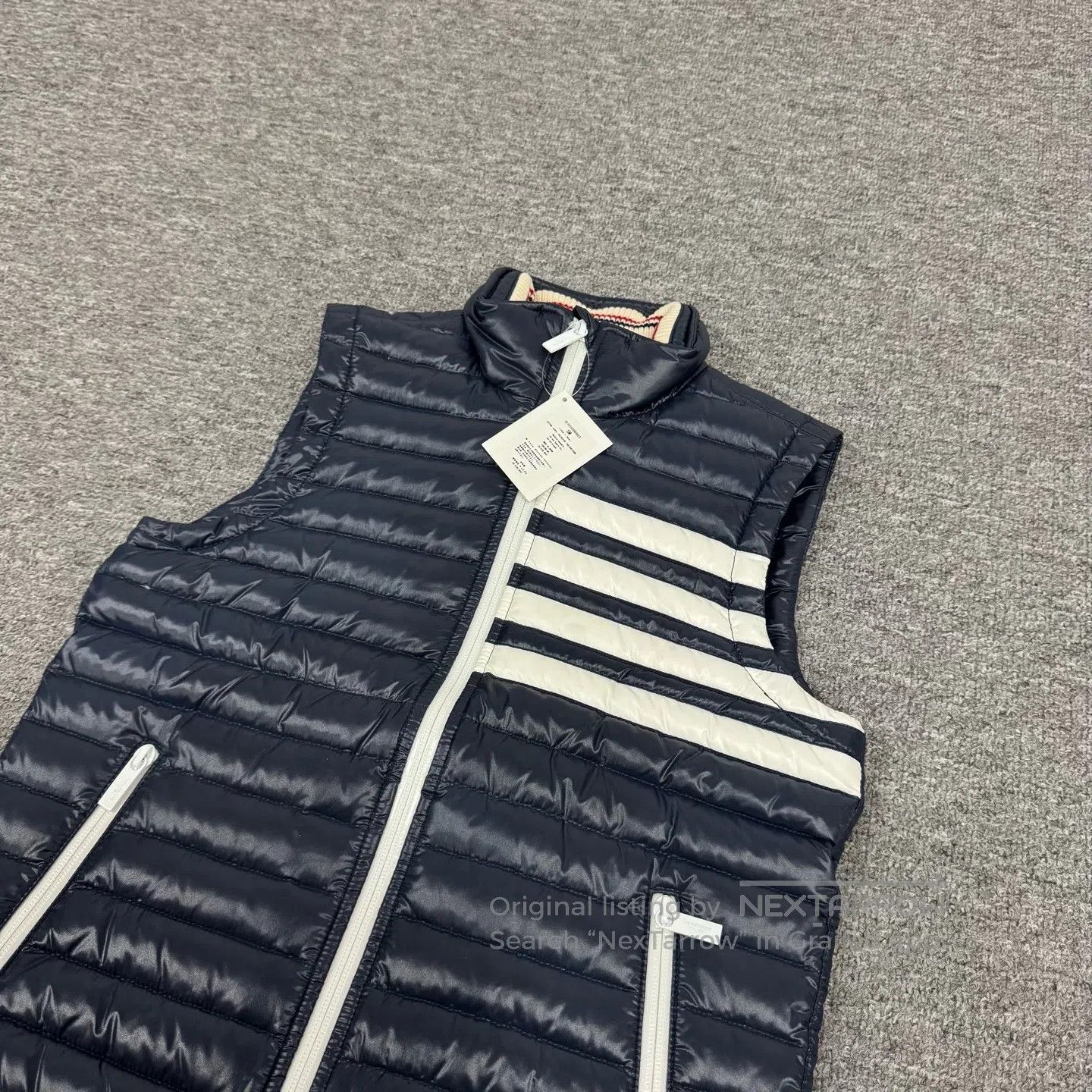 Thom Browne Thom Browne Classic four-barrier down vest| Size S / US 4 / IT 40 - 3 Thumbnail
