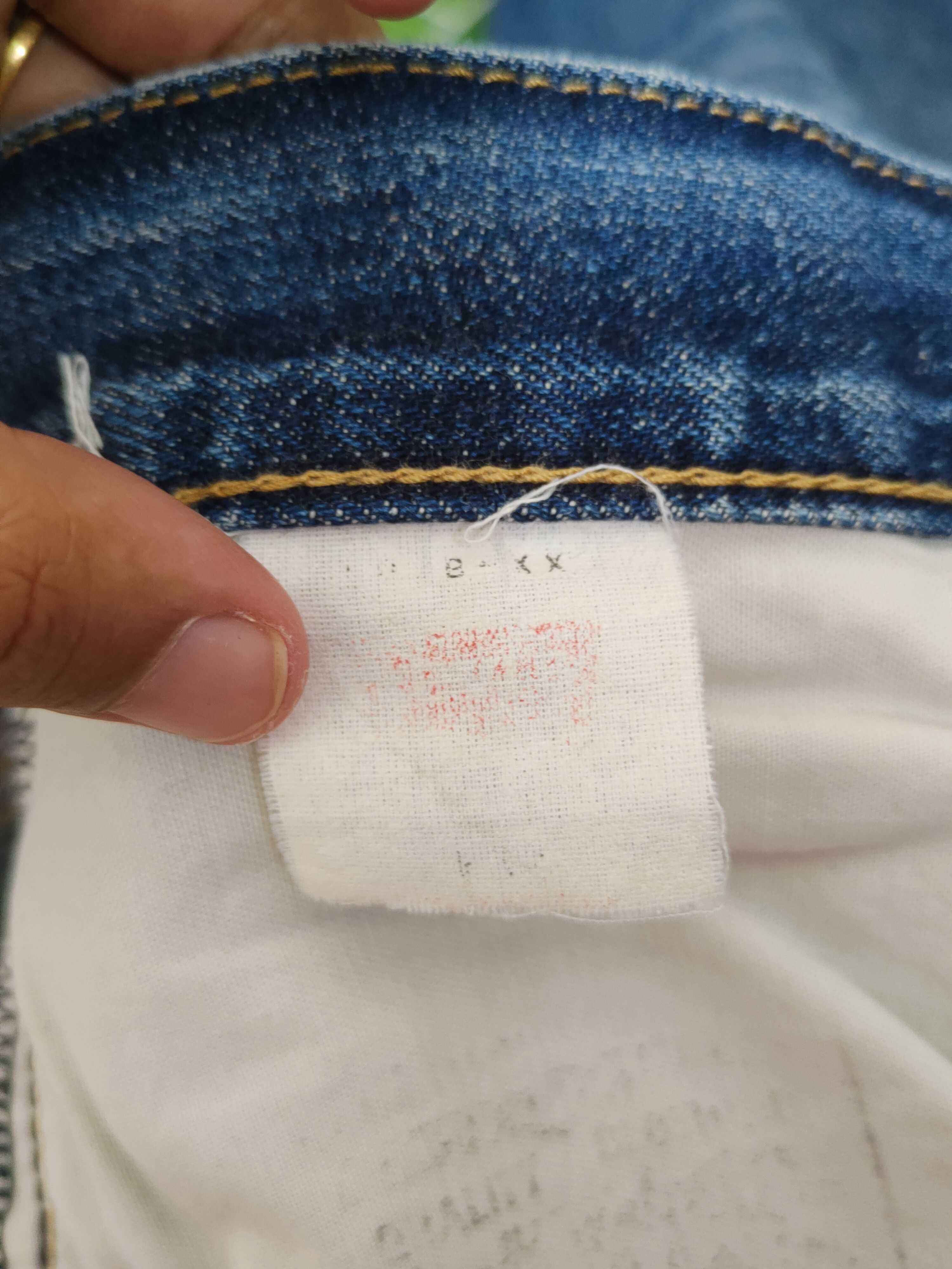Levi's Levi's big E vintage selvedge Blue jeans Denim Pants #S1367 Size US 31 - 21 Thumbnail