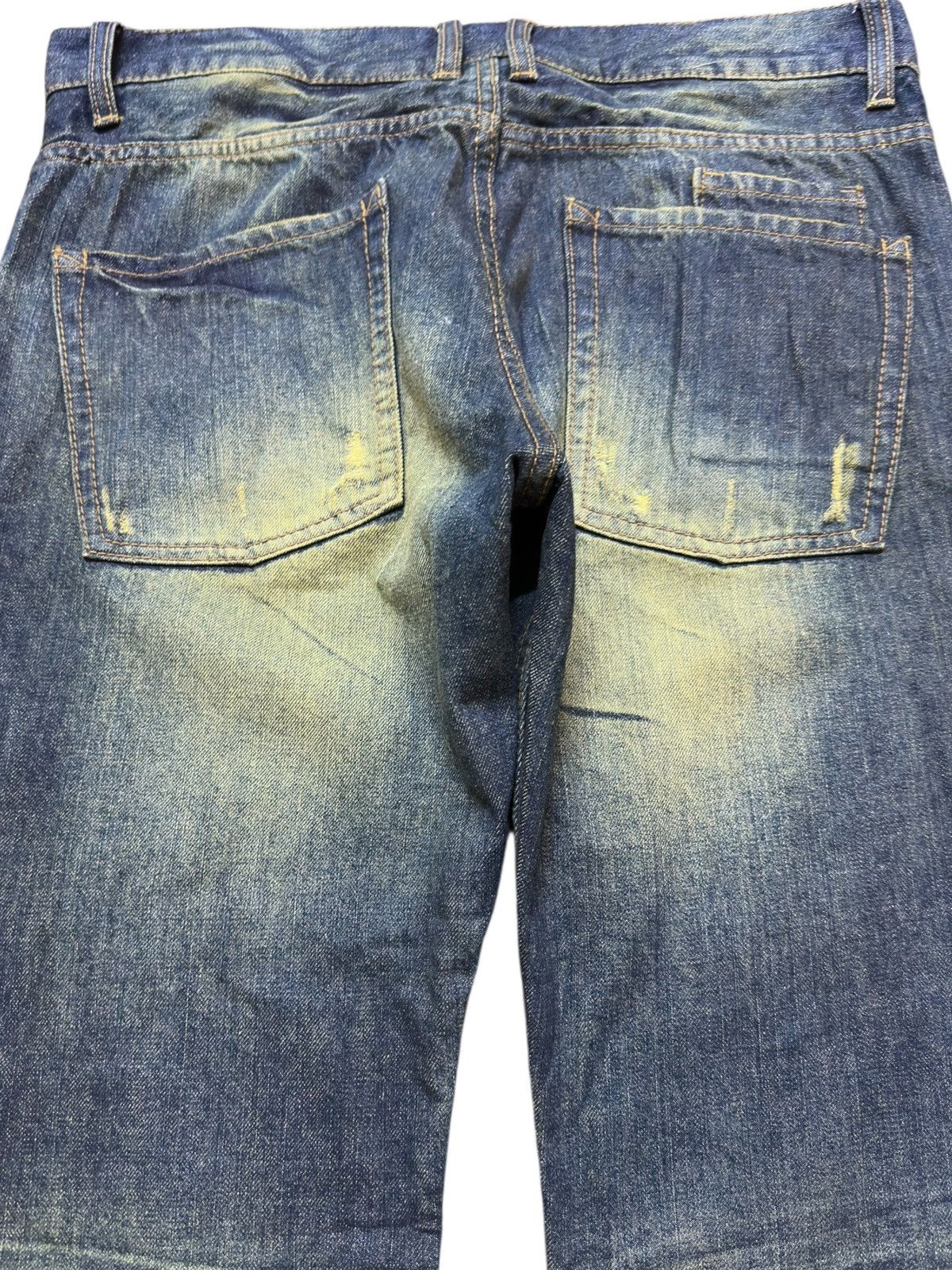 Kapital Vintage IMP Mudwasj Scratch Marks Denim Size US 34 / EU 50 - 5 Thumbnail