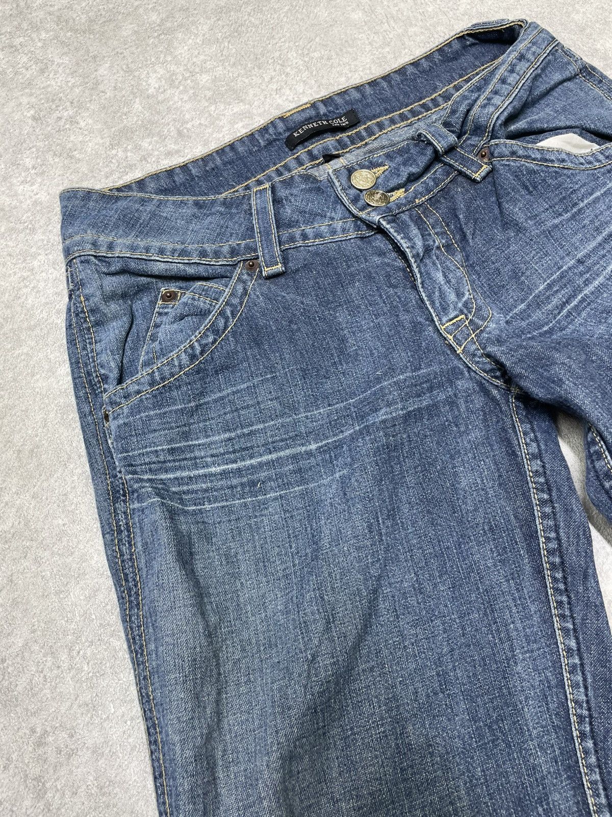 If Six Was Nine × Le Grande Bleu (L.G.B.) × Tornado Mart Flared Denim Jeans - LGB / If Six Was Nine Energy Size US 27 - 13 Thumbnail