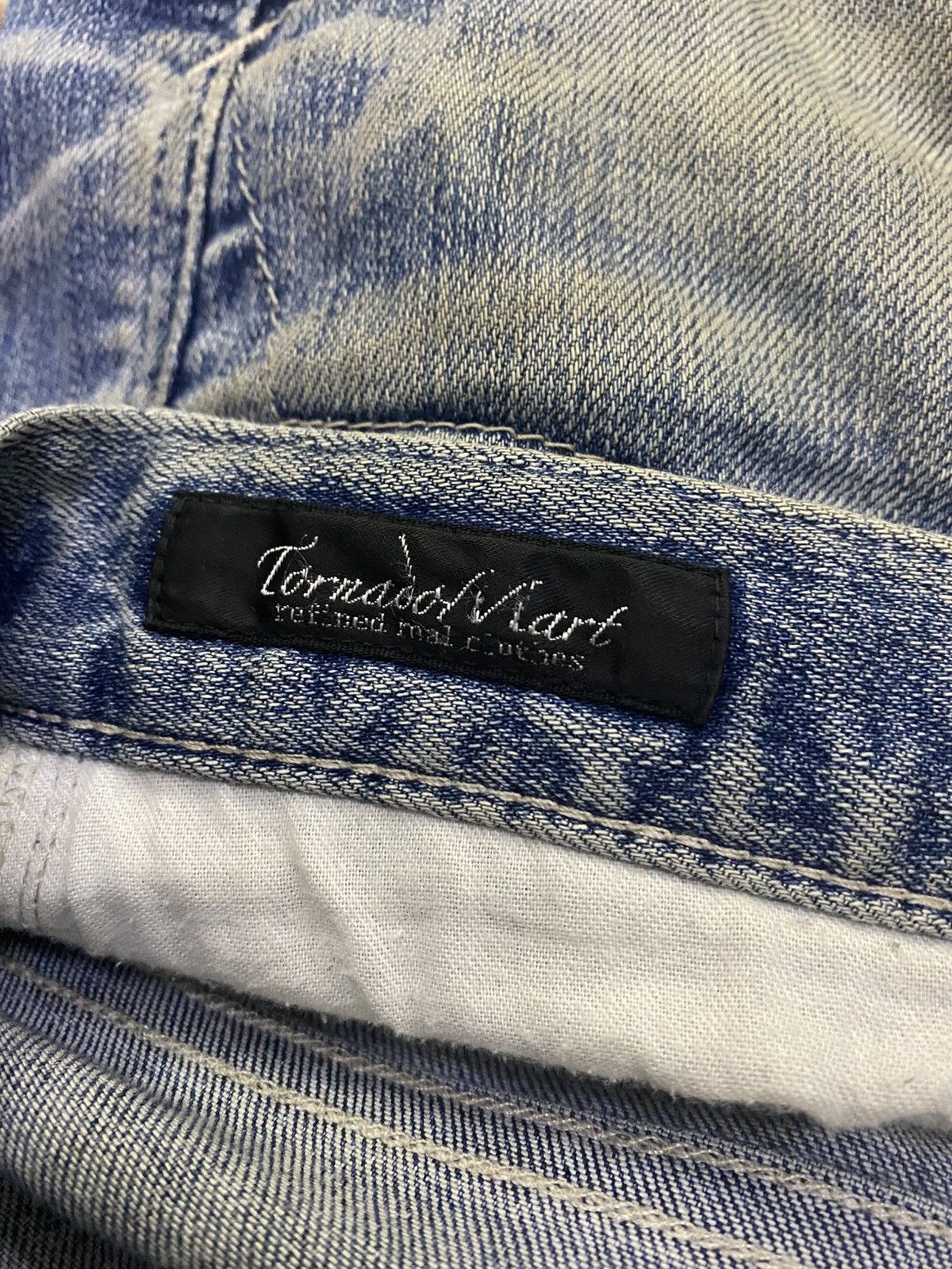 If Six Was Nine × Tornado Mart Vintage Tornado Mart Flared Denim Size US 32 / EU 48 - 15 Thumbnail