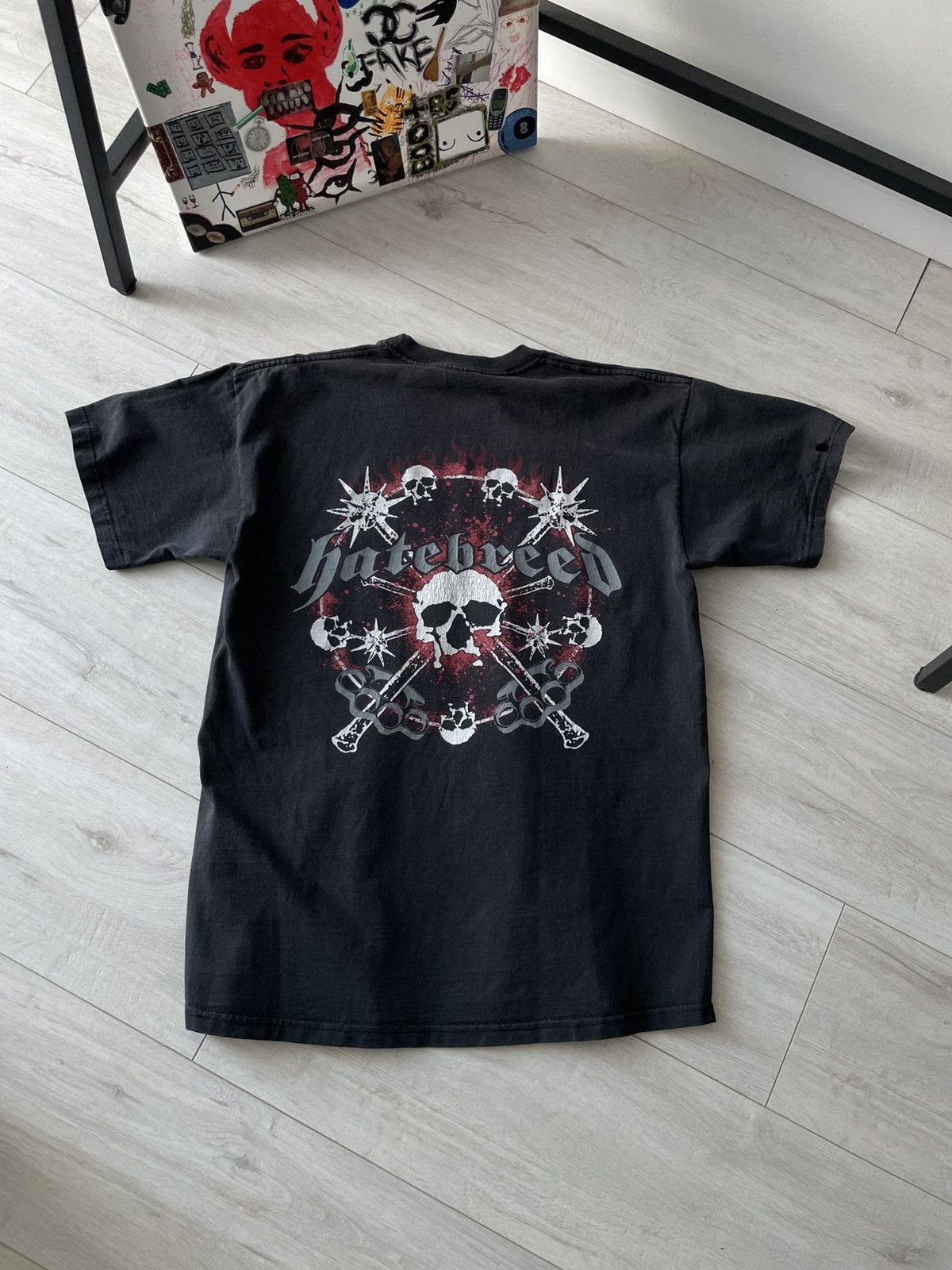 Band Tees Vintage 00’s Hatebreed Band T-Shirt Hard Metal RARE Size US M / EU 48-50 / 2 - 1 Thumbnail