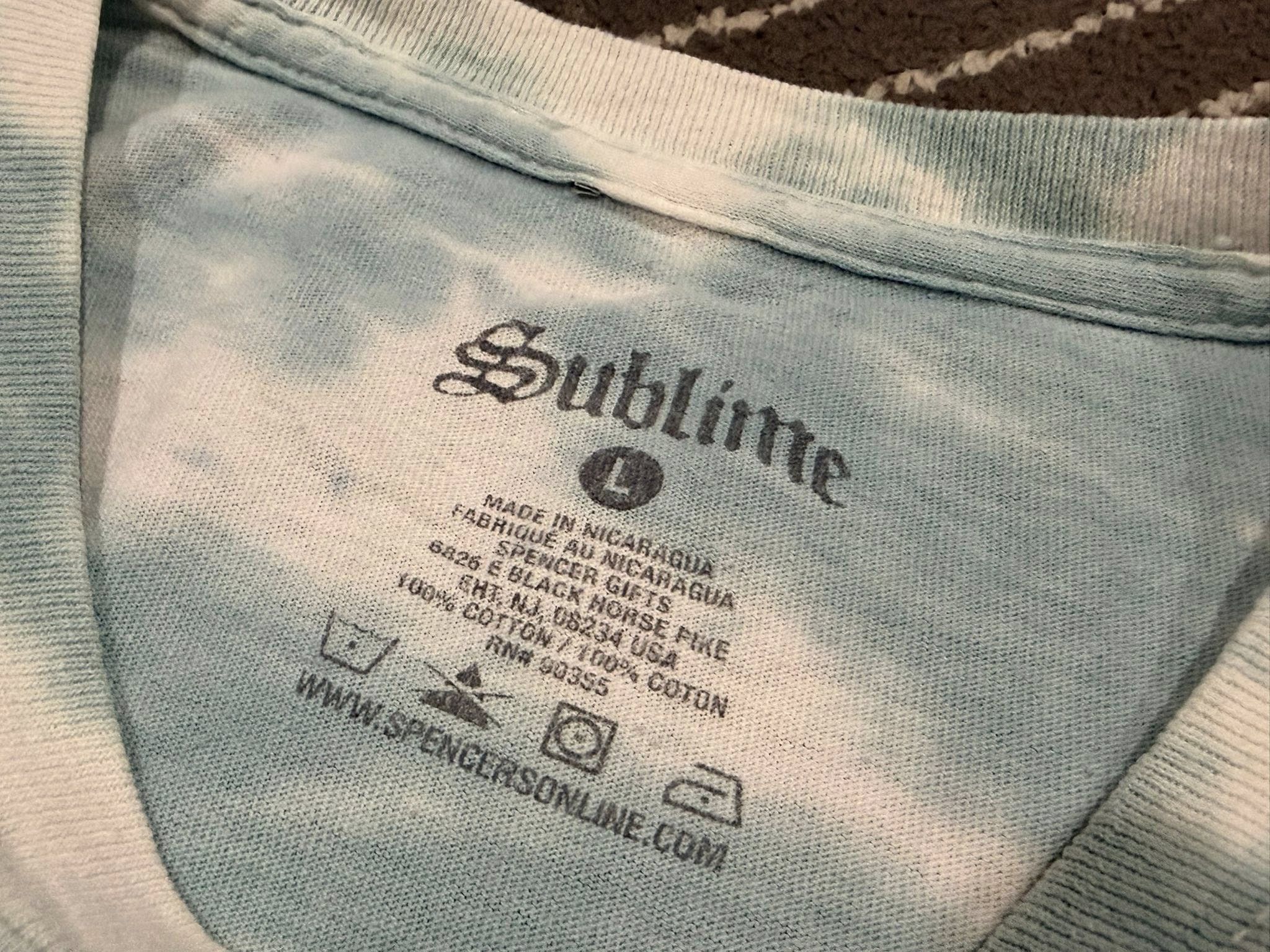 Band Tees SUBLIME long beach tie die 2019 reggae band tee M 2261 Size US M / EU 48-50 / 2 - 2 Thumbnail