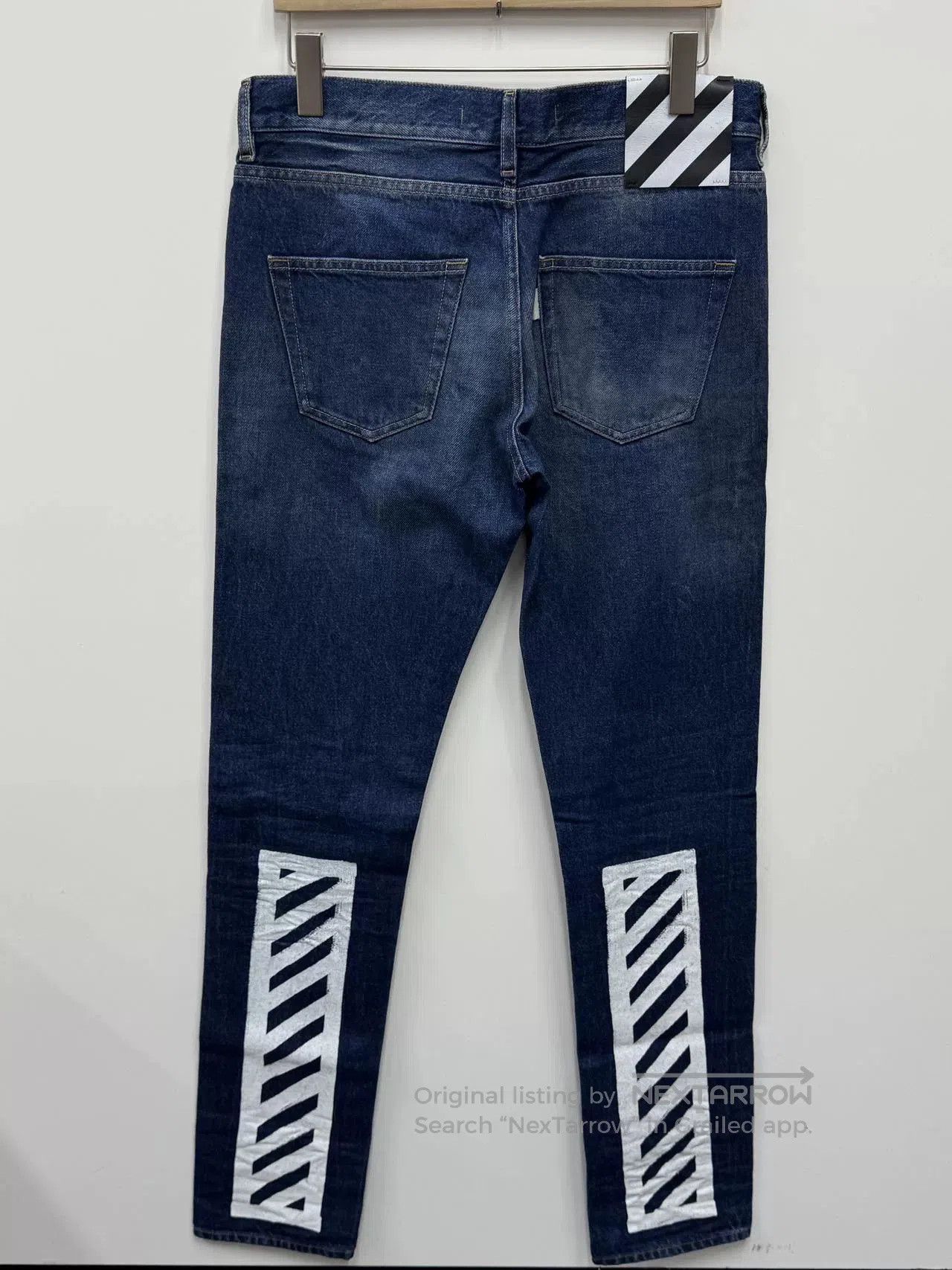 Off-White Off-White Distressed Denim Jeans Size 31. Size US 31 - 2 Thumbnail