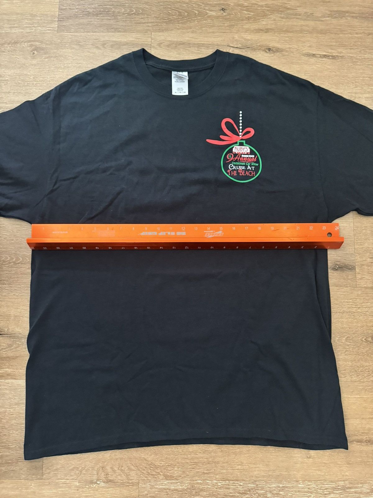 Vintage Ruby’s Diner 9th Annual Classic Car Show Holiday Tee XL Size US XL / EU 56 / 4 - 14 Thumbnail