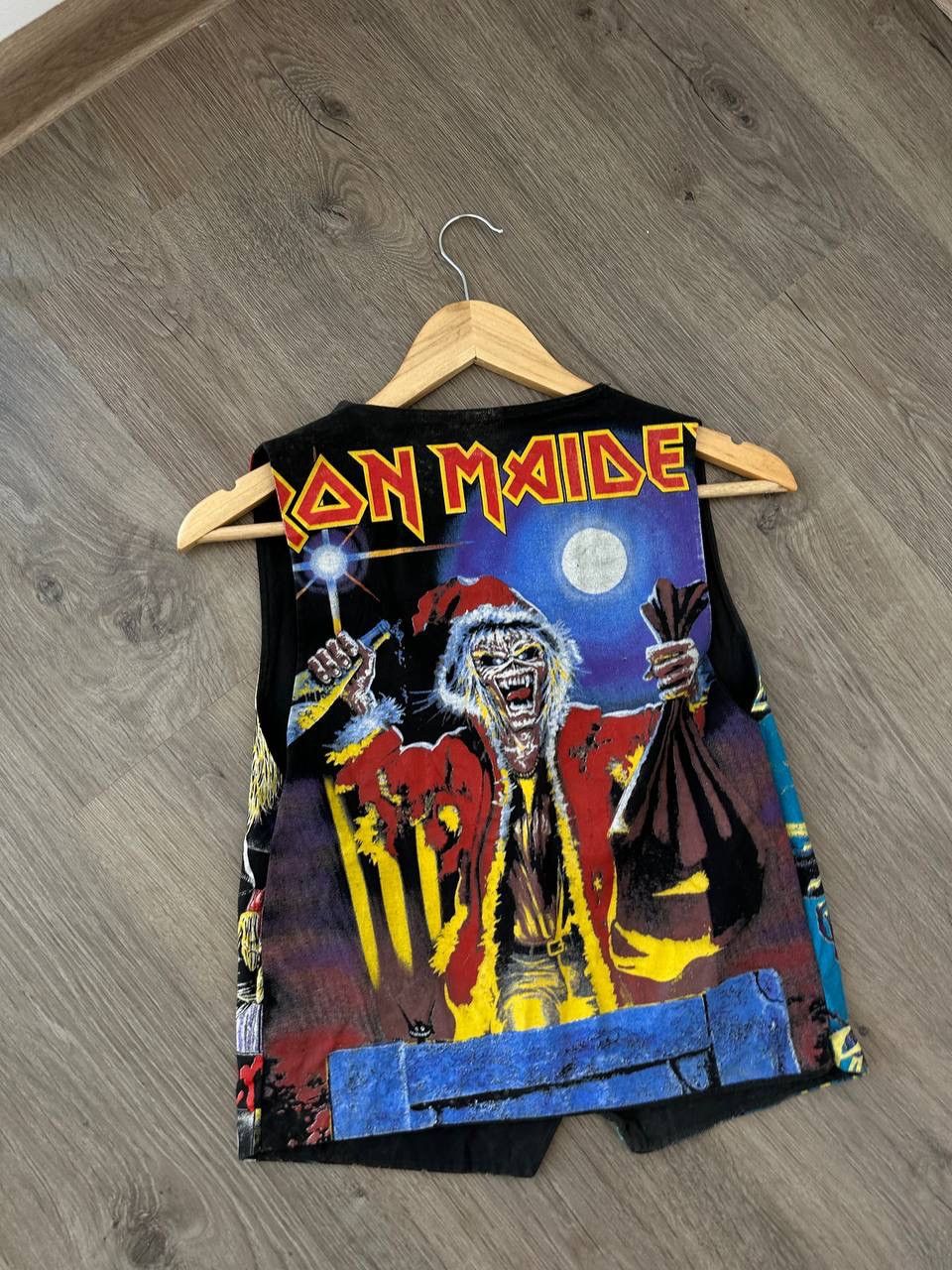 Iron Maiden × Vintage Vintage Iron Maiden 90’s Rare Printed West Jacket Size US M / EU 48-50 / 2 - 3 Thumbnail