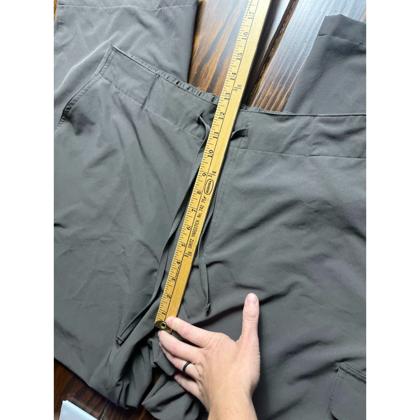 Jockey Jockey Pants Women's XL Gray Cargo Activewear Size 25" / US 0 / IT 36 - 7 Thumbnail