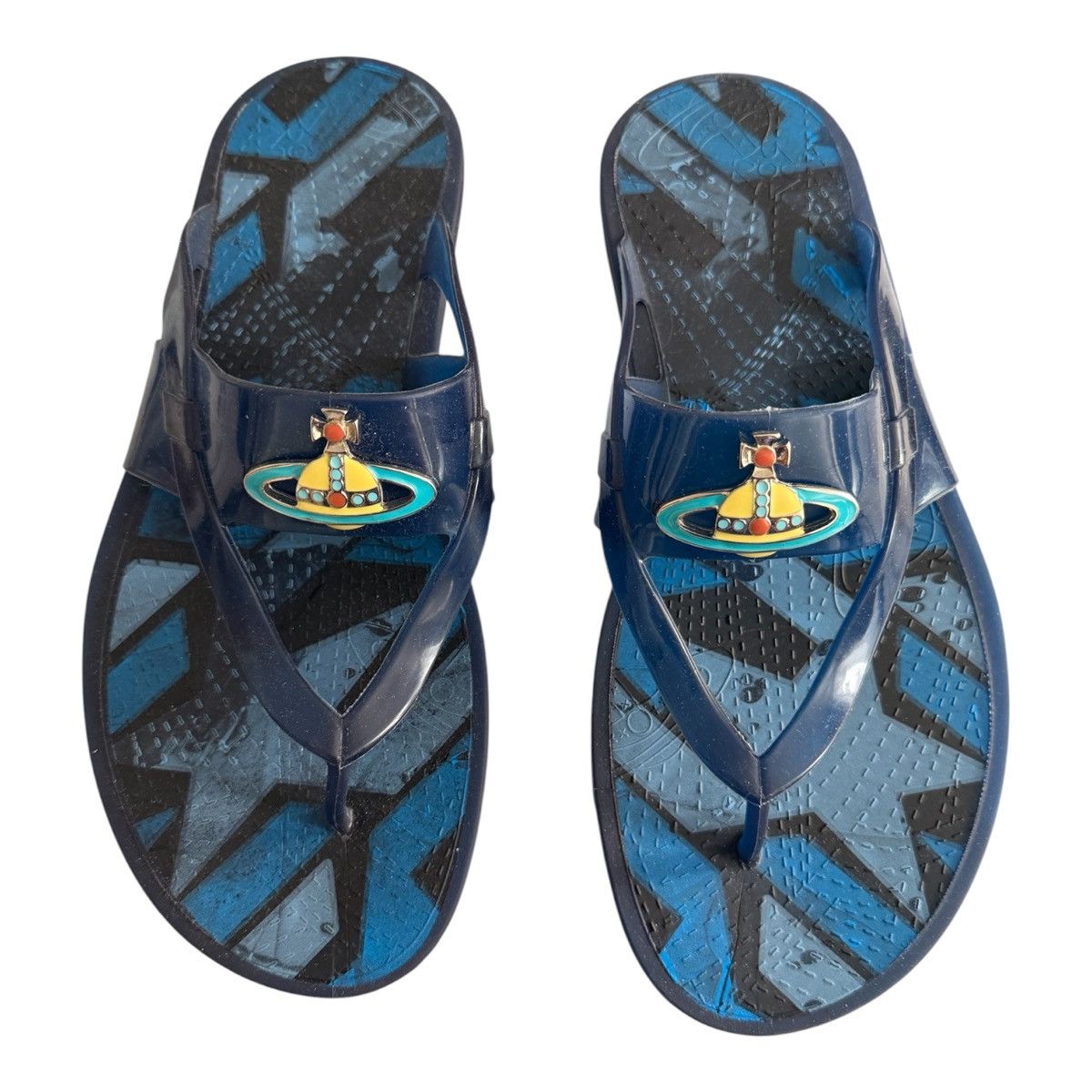 Vivienne Westwood Vivienne Westwood Orb Rubber Slippers Size US 8 / EU 41 - 3 Thumbnail