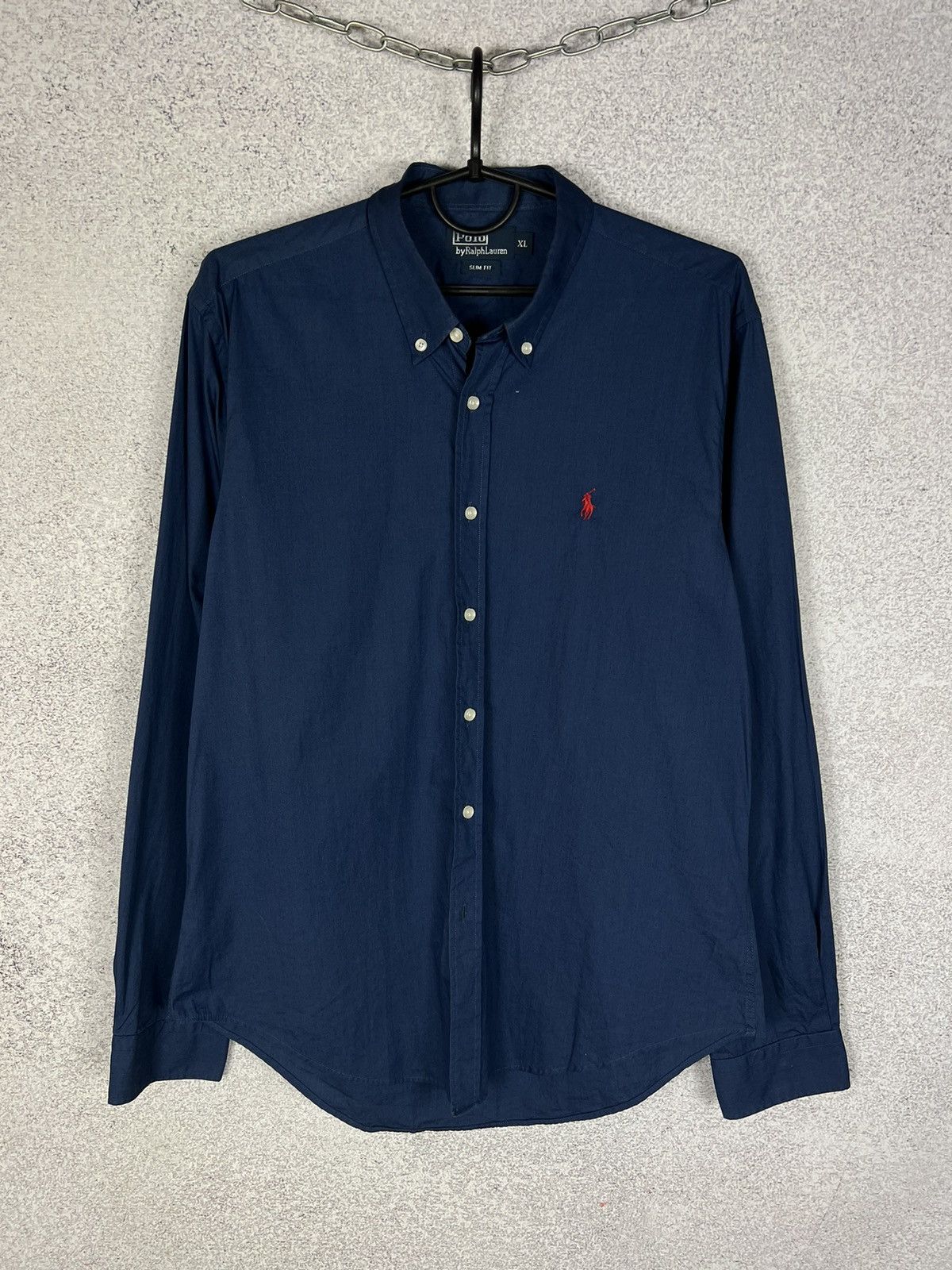 Vintage Vintage Polo Ralph Lauren Long Sleeve Shirt Size US XL / EU 56 / 4 - 1 Thumbnail