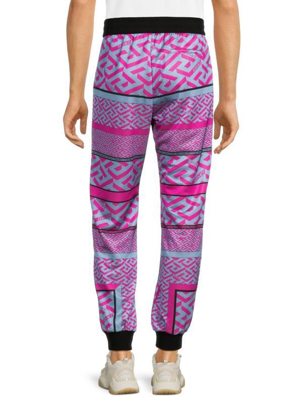 Versace VERSACE Monogram varsity track pants, Print Joggers Size US 30 / EU 46 - 7 Thumbnail