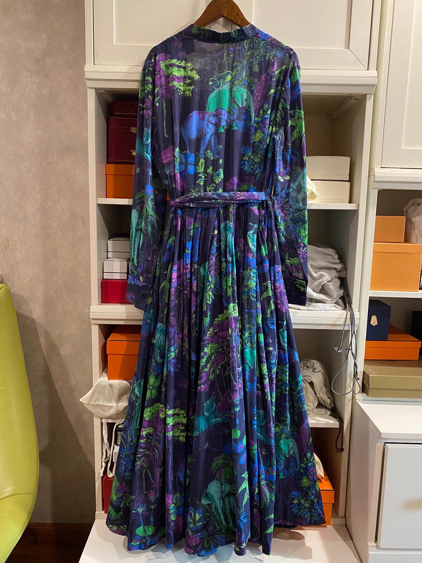 Dior Dior Jouy Jungle Print Wrap Dress 40 Adjustable Size M / US 6-8 / IT 42-44 - 2 Thumbnail