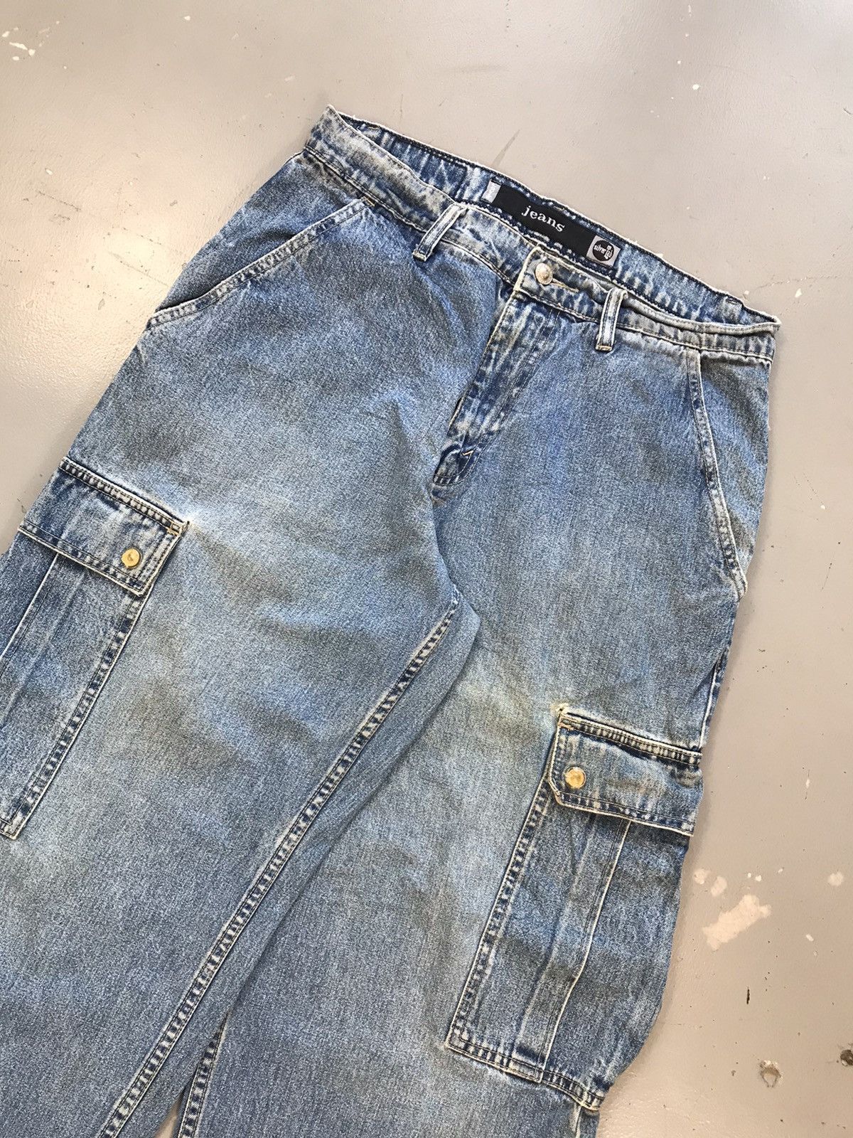 Levi's × Vintage Vintage Levi’s silver tab baggyfit cargodenim Size US 32 / EU 48 - 4 Thumbnail