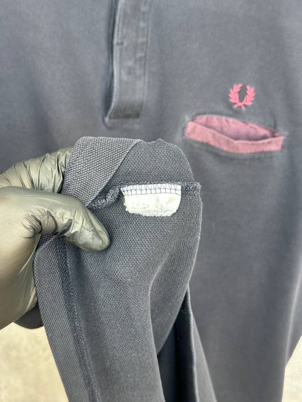 Fred Perry Fred Perry Polo Shirt Contrast Collar Pocket Pique Casual Size US XXL / EU 58 / 5 - 9 Thumbnail
