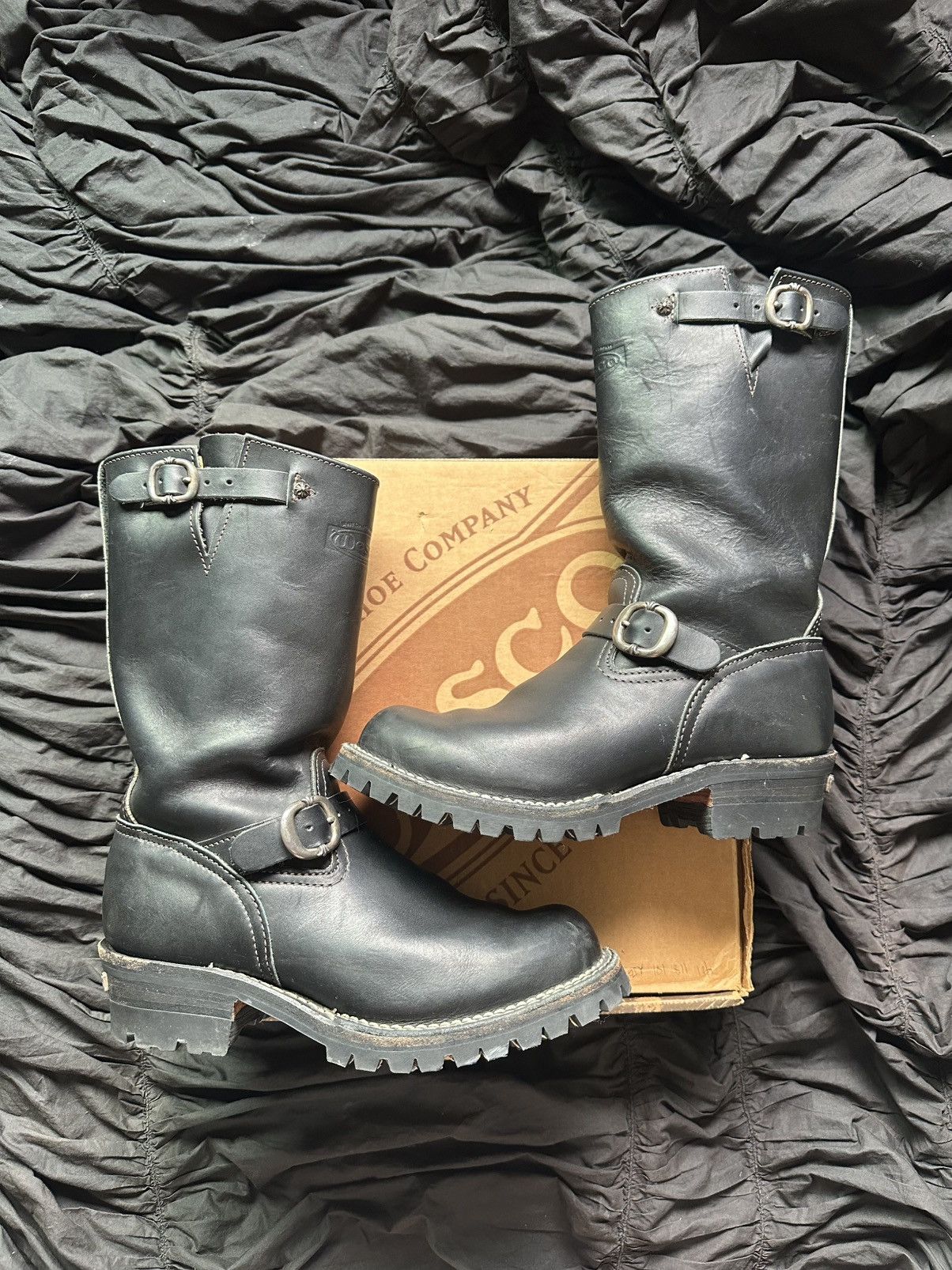 Chrome Hearts × WESCO Chrome Hearts WESCO Fireman Boot | Grailed