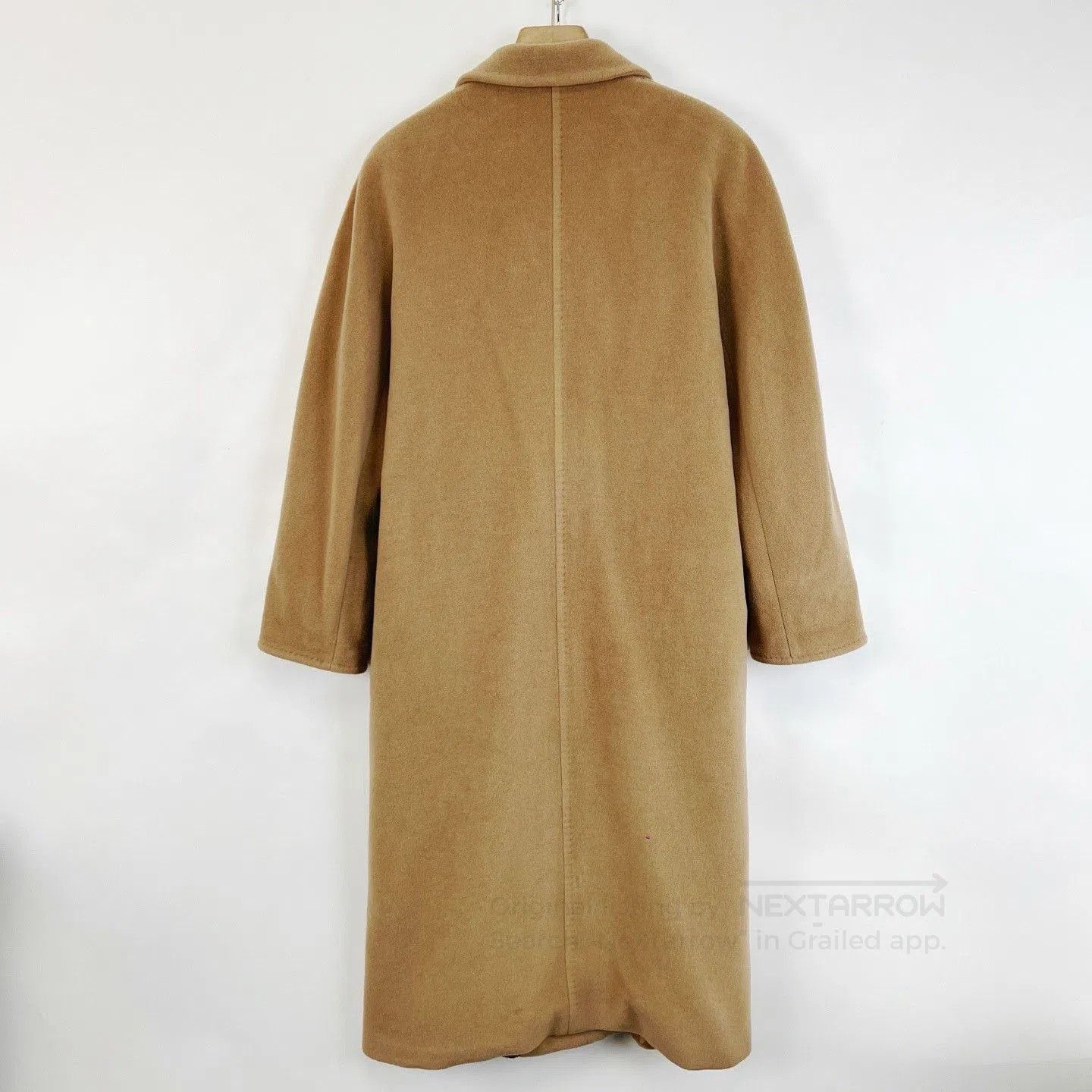 Max Mara MaxMara 101801 Madame Camel Wool Coat. Size XS / US 0-2 / IT 36-38 - 2 Thumbnail