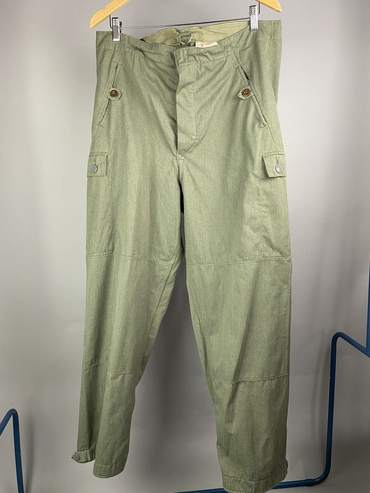 Vintage Vintage German Military Cargo Pants OG-107 Style (Size 46) Size US 34 / EU 50 - 3 Thumbnail