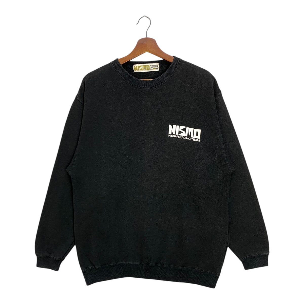 Nissan Vintage Japan Racing Team Nismo Sweatshirt Black Size Large Size US L / EU 52-54 / 3 - 2 Thumbnail