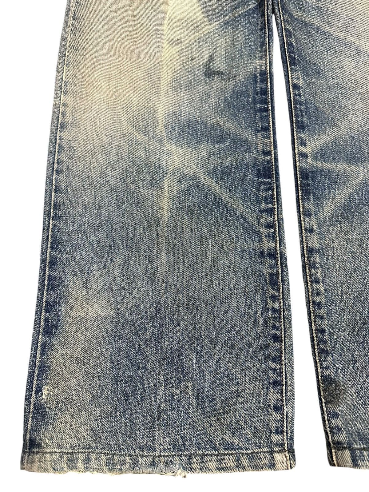 Wrangler Vintage 90s Wrangler Faded Bleached Distressed Baggy Jeans Size US 32 / EU 48 - 7 Thumbnail
