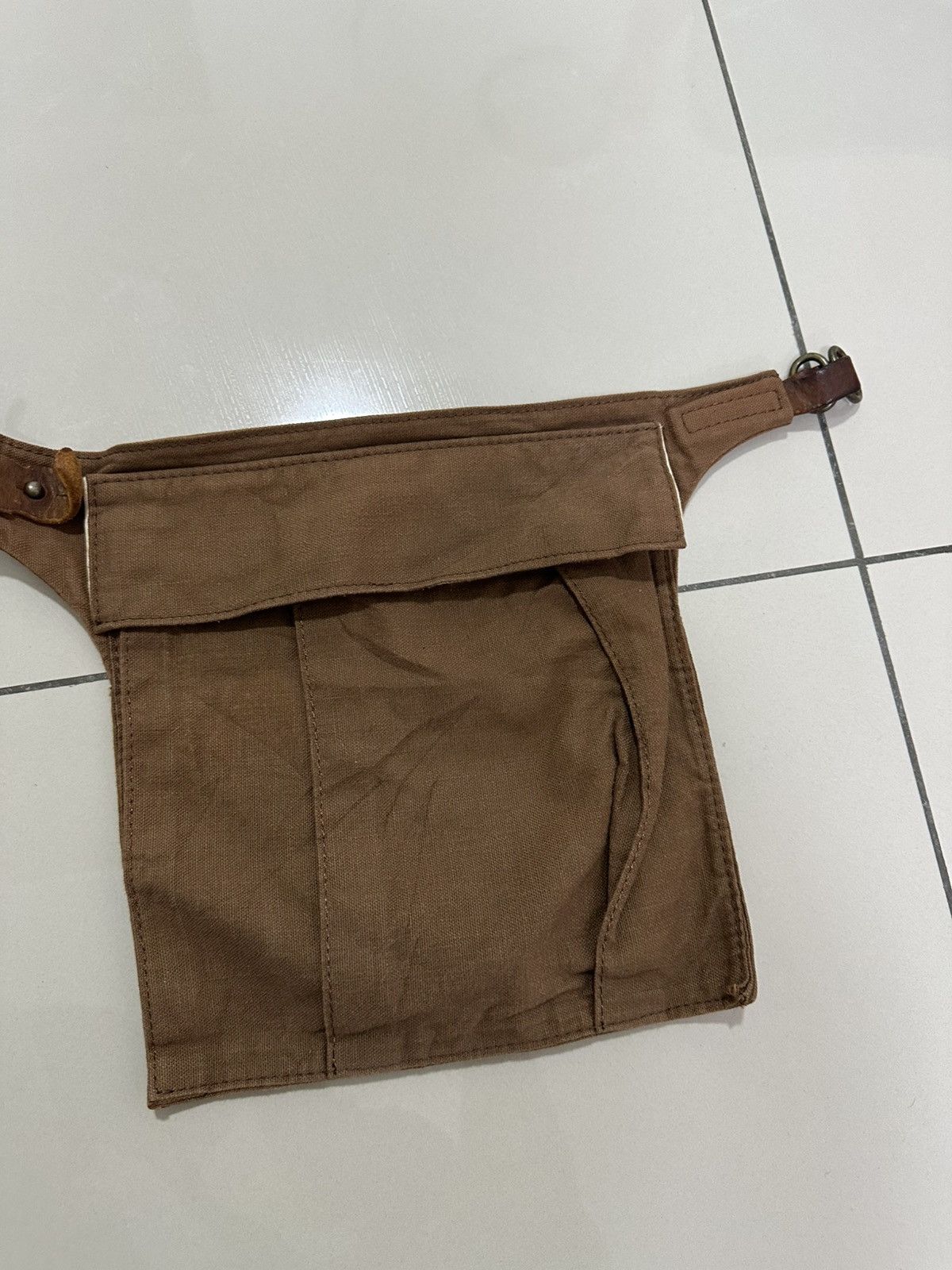 45rpm 45rpm Waist Bag Design Double Pocket Design Adjustable Size ONE SIZE - 6 Thumbnail