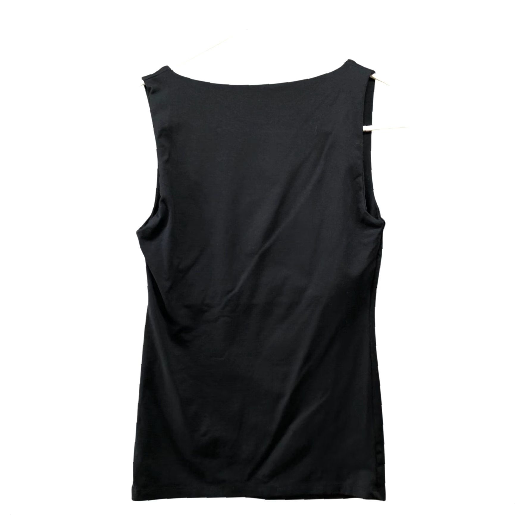 Zara Zara Shapewear Tank Top Womens S Black Scoop Neck Shaping Tank Shirt Basic Shapewear Casual Womens size S Black Size S / US 4 / IT 40 - 2 Thumbnail