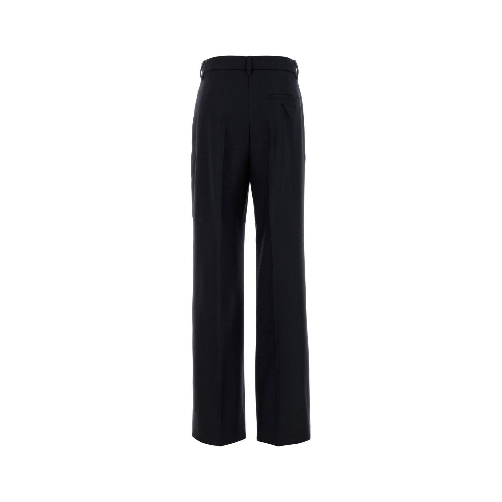 Prada PRADA Dark Blue Wool Pants New & Authentic (Women's size:IT Size 28" / US 6 / IT 42 - 2 Thumbnail