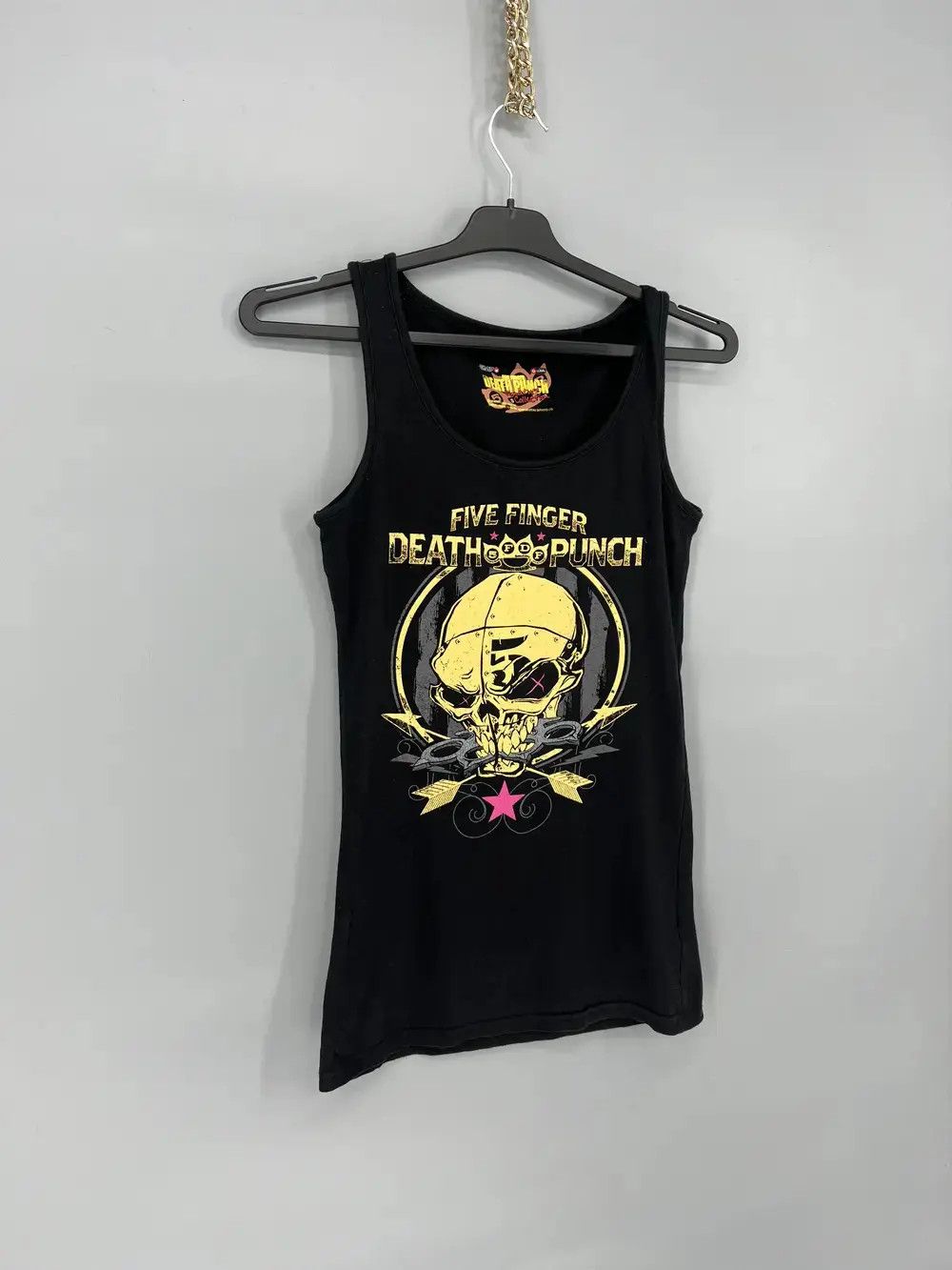Band Tees Vintage Five Finger Death Punch streetwear vintage rock tee Size US S / EU 44-46 / 1 - 2 Thumbnail