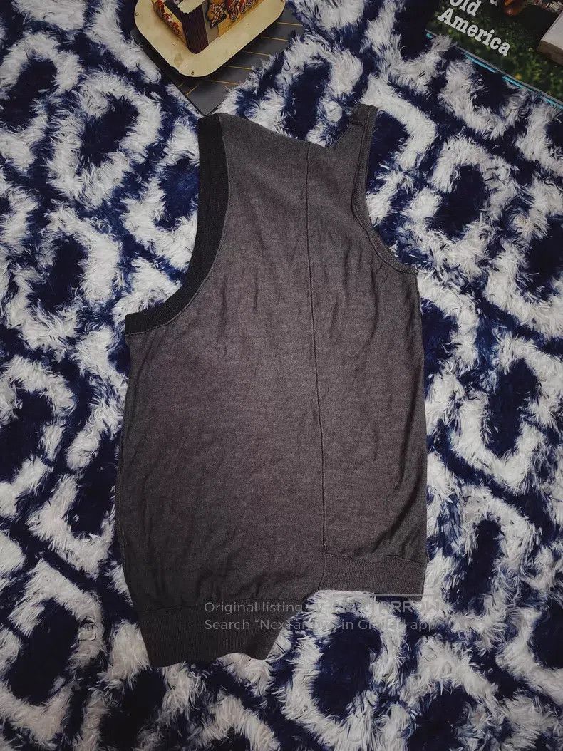 Yohji Yamamoto Yohji Yamamoto Washed grey vest Size US M / EU 48-50 / 2 - 2 Thumbnail