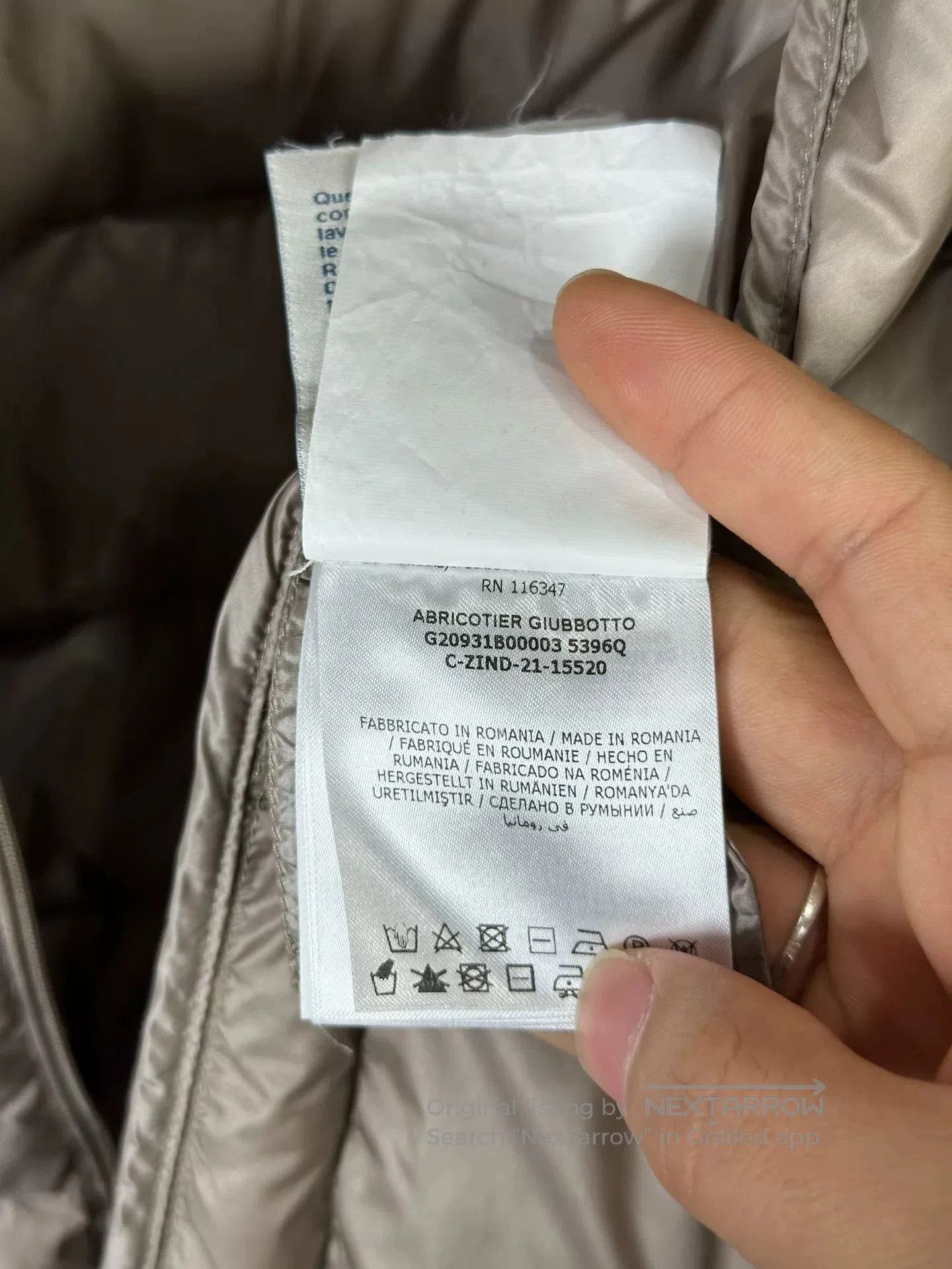 Moncler Moncler Abricotier Down Jacket Size 0. Size M / US 6-8 / IT 42-44 - 7 Thumbnail