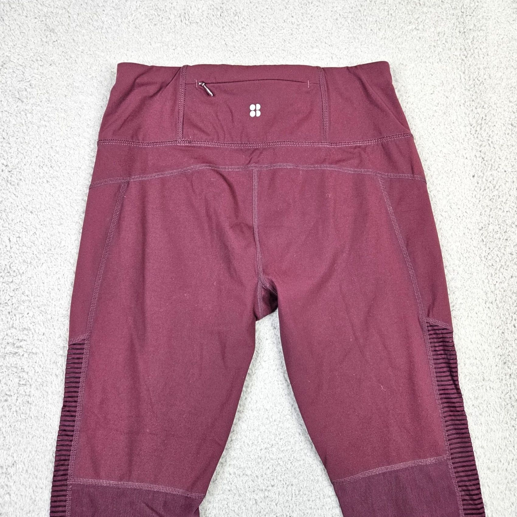 Sweaty Betty Sweaty Betty Leggings Women's High waisted Power 7/8 M Red Size M Regular Inseam 23.5 Straight Leg Activewear Pants Yoga Size 32" / US 10 / IT 46 - 6 Thumbnail