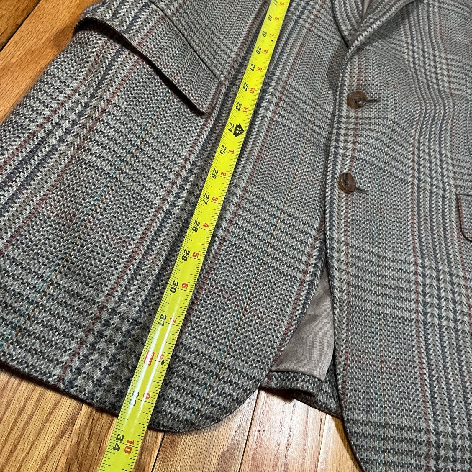 Britches Britches Lambswool Made in Japan Blazer Sport Coat 44L Plaid Size 44L - 11 Thumbnail
