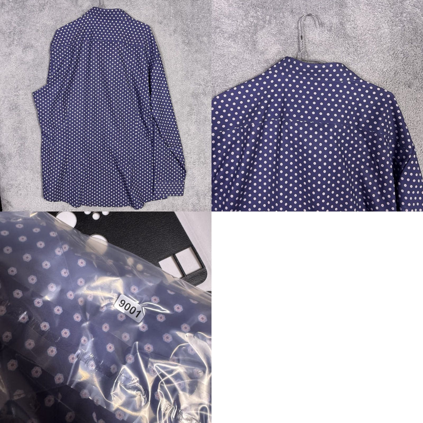 Mizzen+Main Mizzen + Main Leeward Shirt Mens XXL 2XL Classic Floral Polka Dot Geometric Size US XXL / EU 58 / 5 - 8 Thumbnail