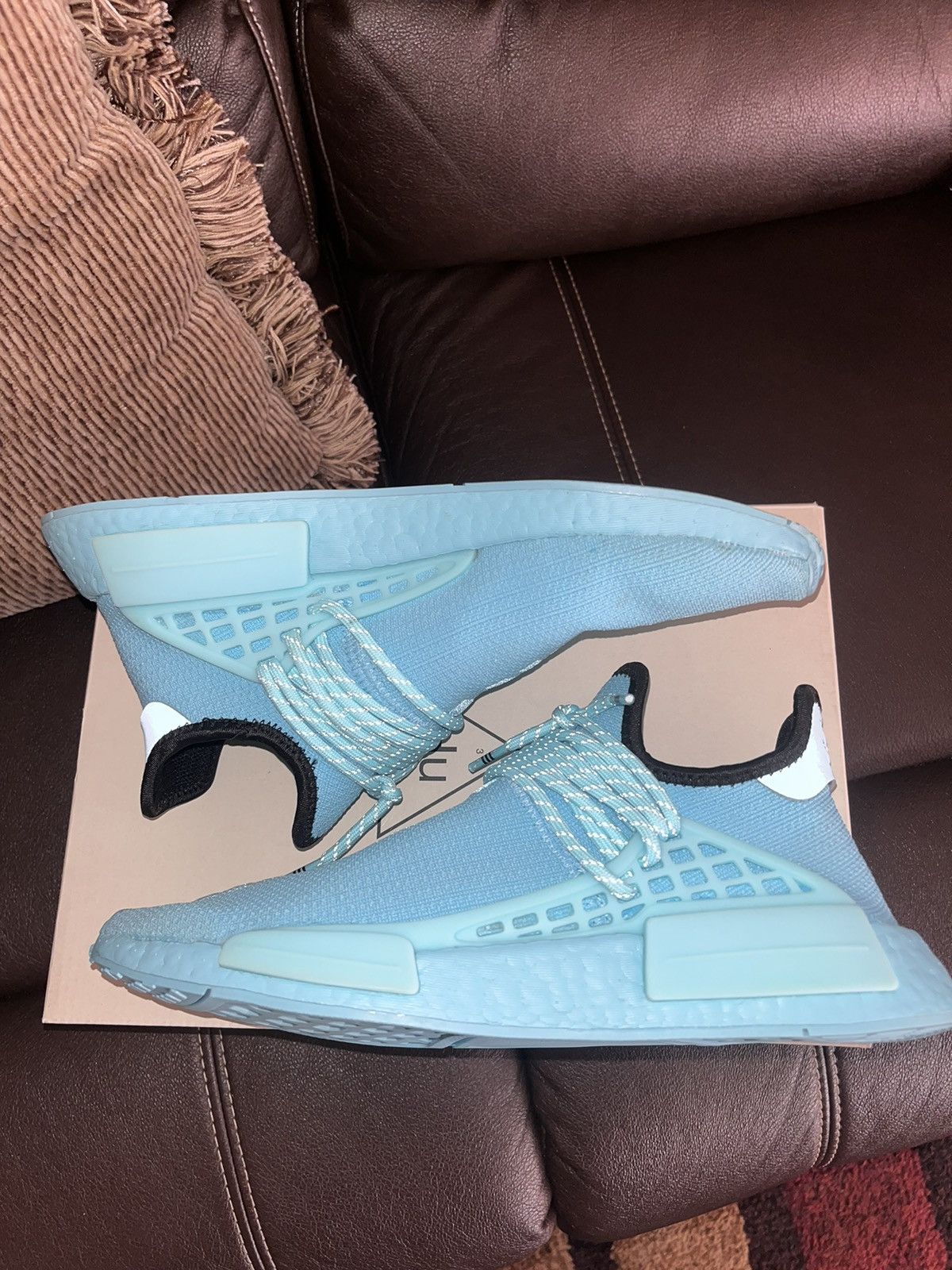 Adidas × Human Made NMD HUMAN MADE CLEAR AQUA - SEND OFFERS ‼️ Size US 9.5 / EU 42-43 - 2 Thumbnail