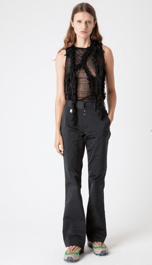 Maison Margiela $575 MM6 Maison Margiela Pleated Trousers Size 25" / US 0 / IT 36 - 2 Thumbnail