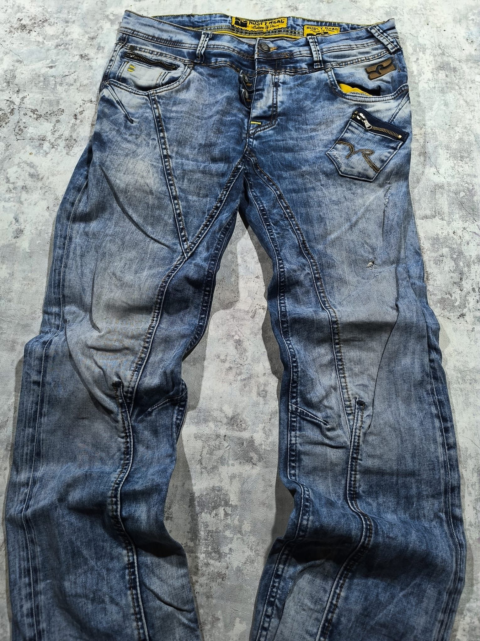 Hysteric Glamour distressed biker denim jeans Size US 34 / EU 50 - 16 Thumbnail