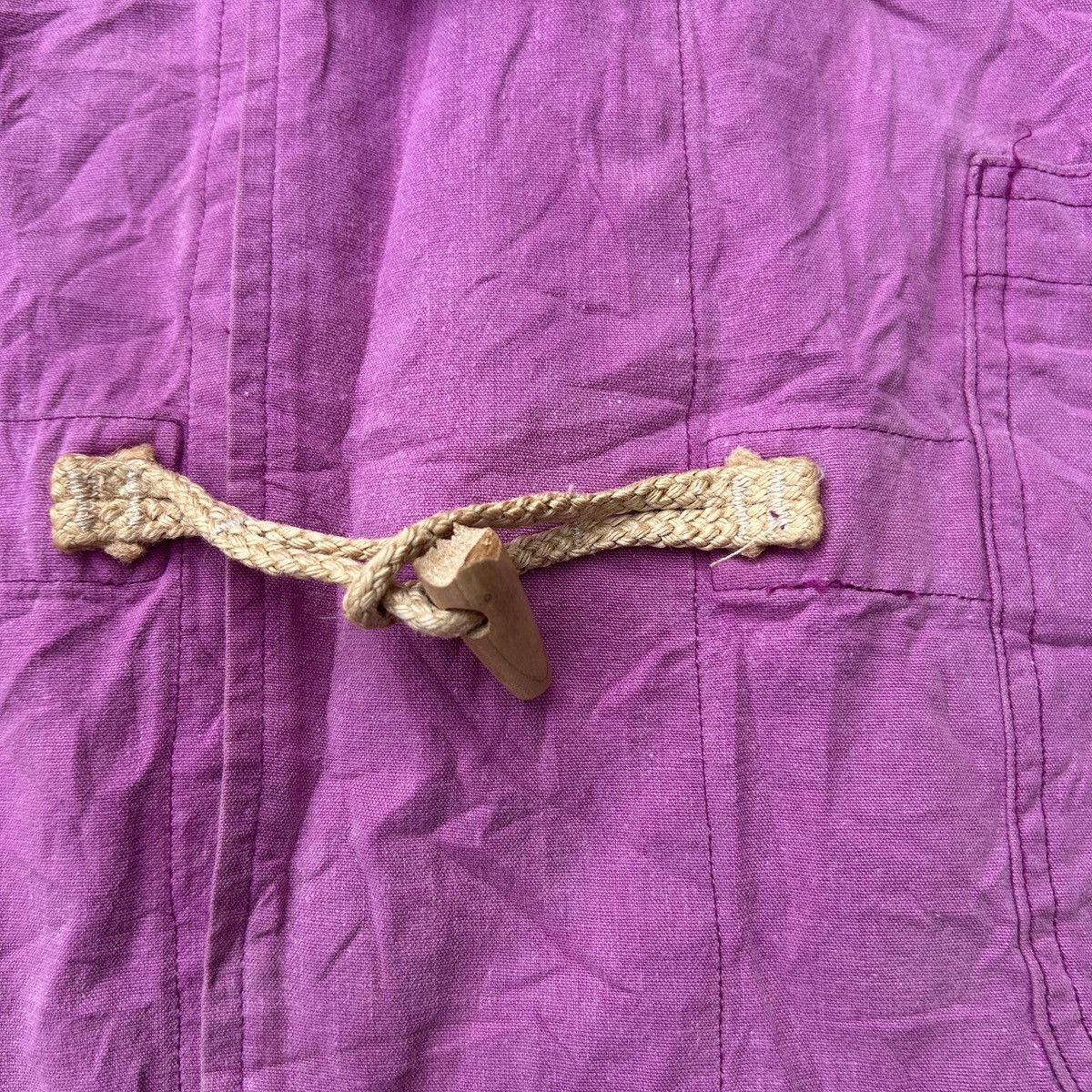 Vintage Vintage 80s-90s Polo Ralph Lauren Toggle Hoodie Sun Faded Size US L / EU 52-54 / 3 - 6 Thumbnail