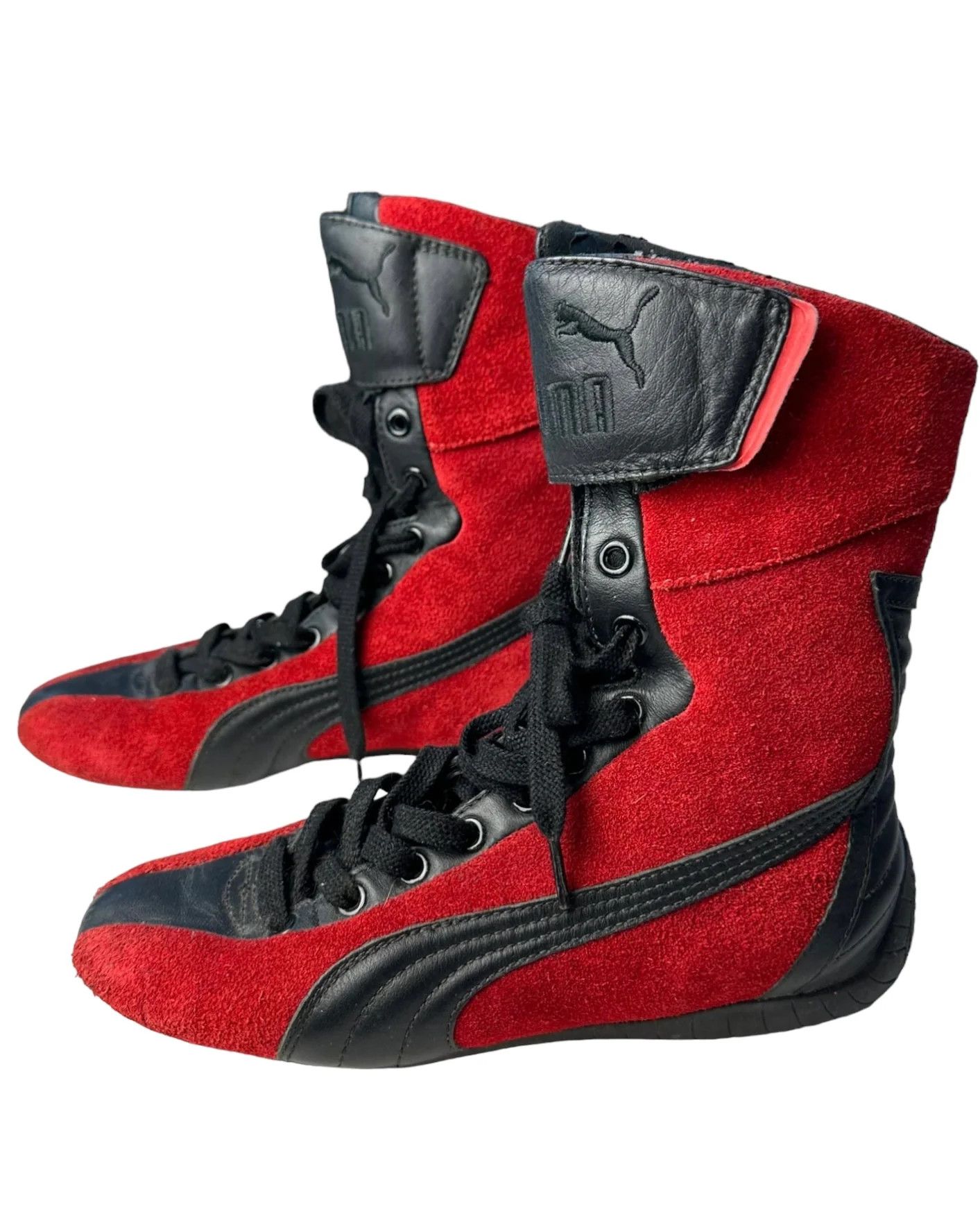 Puma Puma 00s archival Puma moto boxing high-yop sneakers Size US 8 / IT 38 - 2 Thumbnail