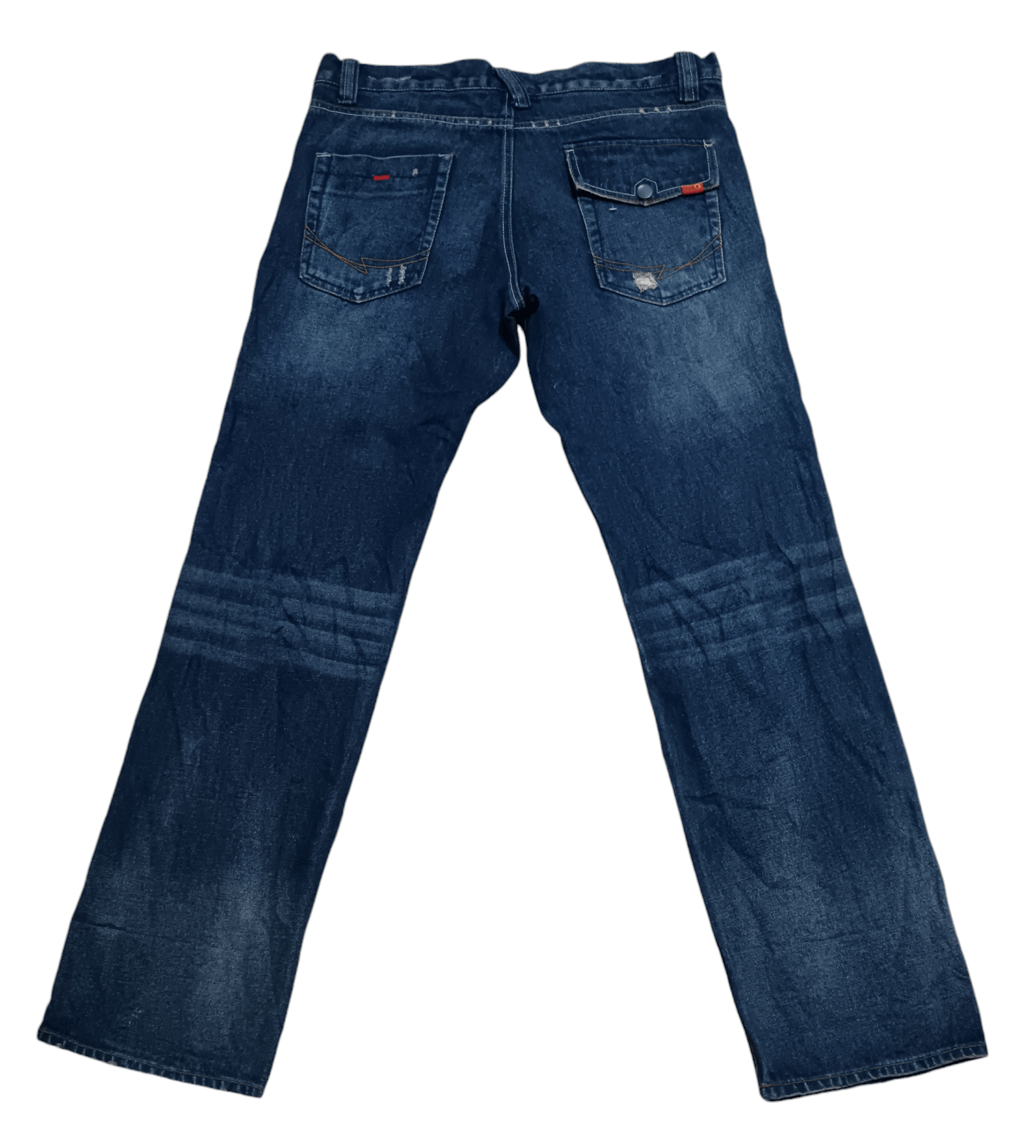 If Six Was Nine IGNIO SEASONED DISTRESSED DESIGN JEANS Size US 36 / EU 52 - 5 Thumbnail
