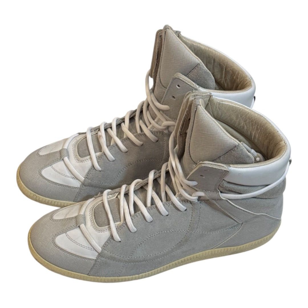 Maison Margiela Maison Margiela Spring 2012 Lace-Through Hightop Sneakers Size US 8.5 / EU 41-42 - 1 Thumbnail