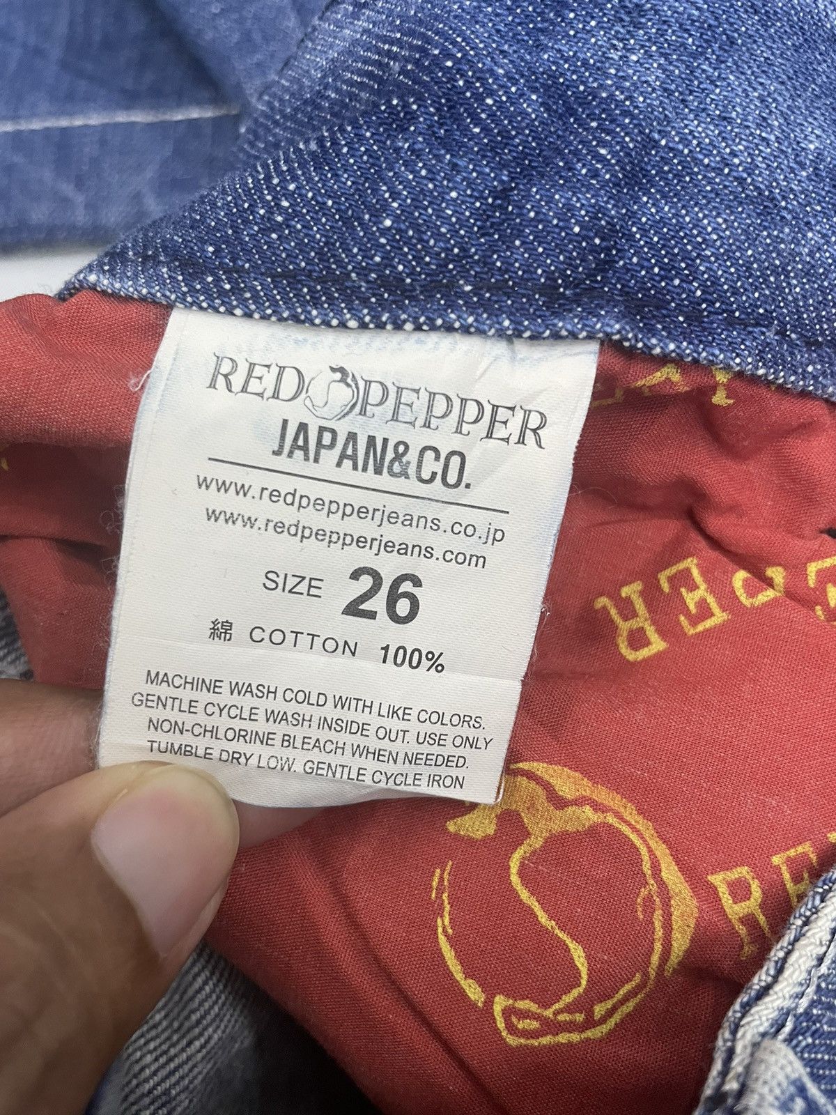 Hysteric Glamour RedPepper Japan Flare Jeans Size US 29 - 10 Thumbnail