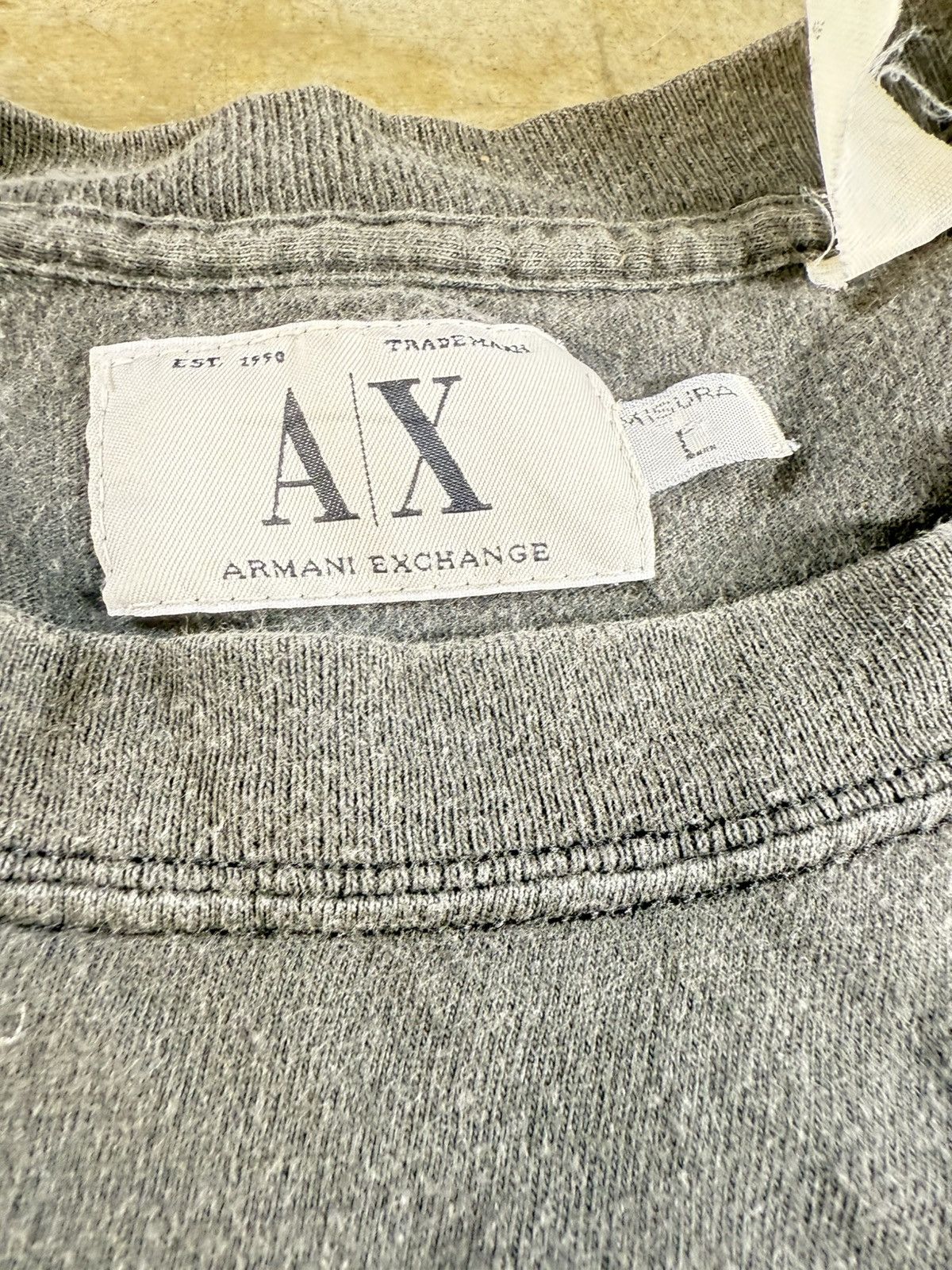 Armani Exchange Vtg Armani Exchange photo tee Size US L / EU 52-54 / 3 - 5 Thumbnail