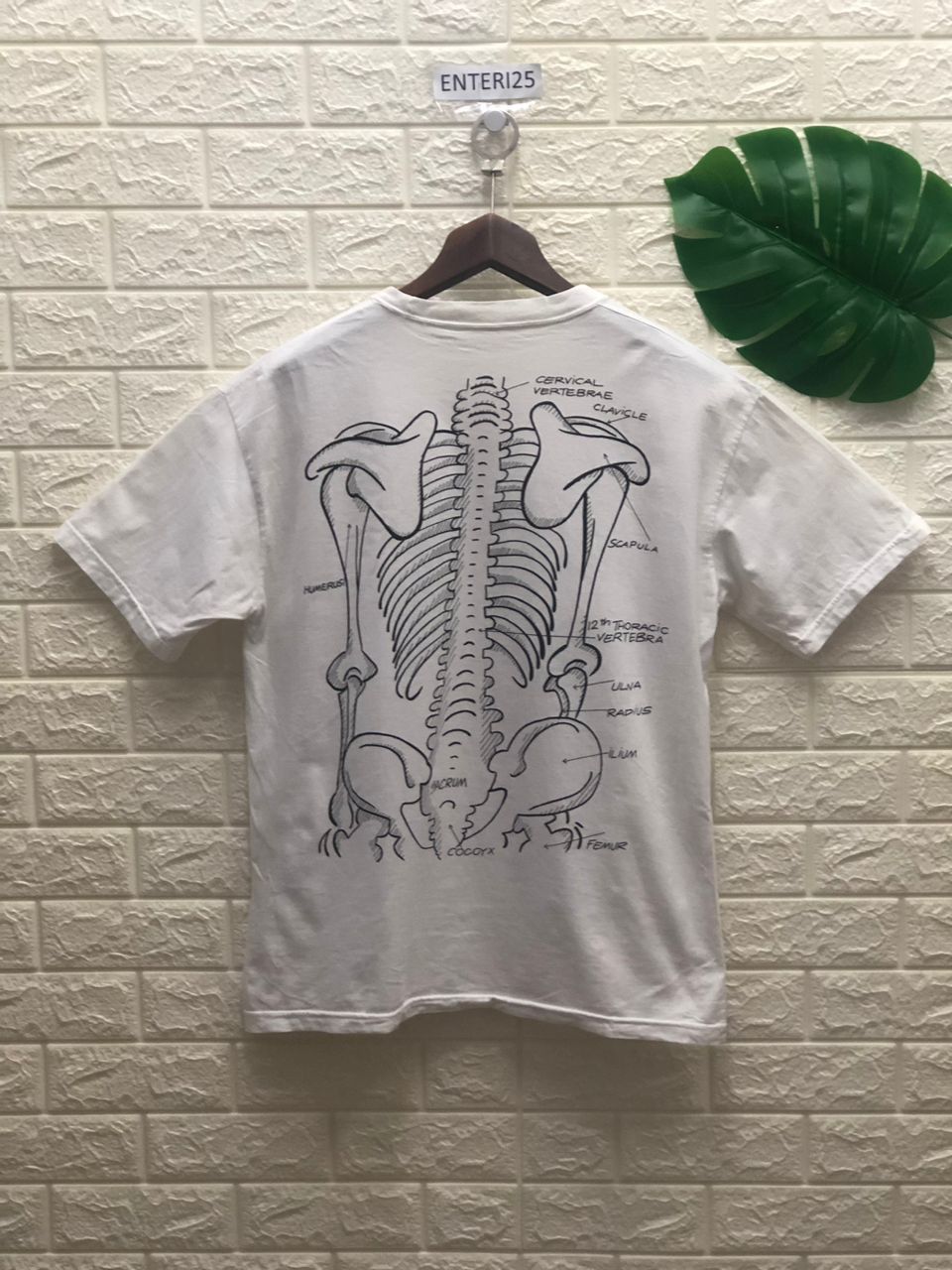 Vintage Vintage Kurt Cobain Anatomical Human Anatomy Skeletal Size US L / EU 52-54 / 3 - 1 Thumbnail