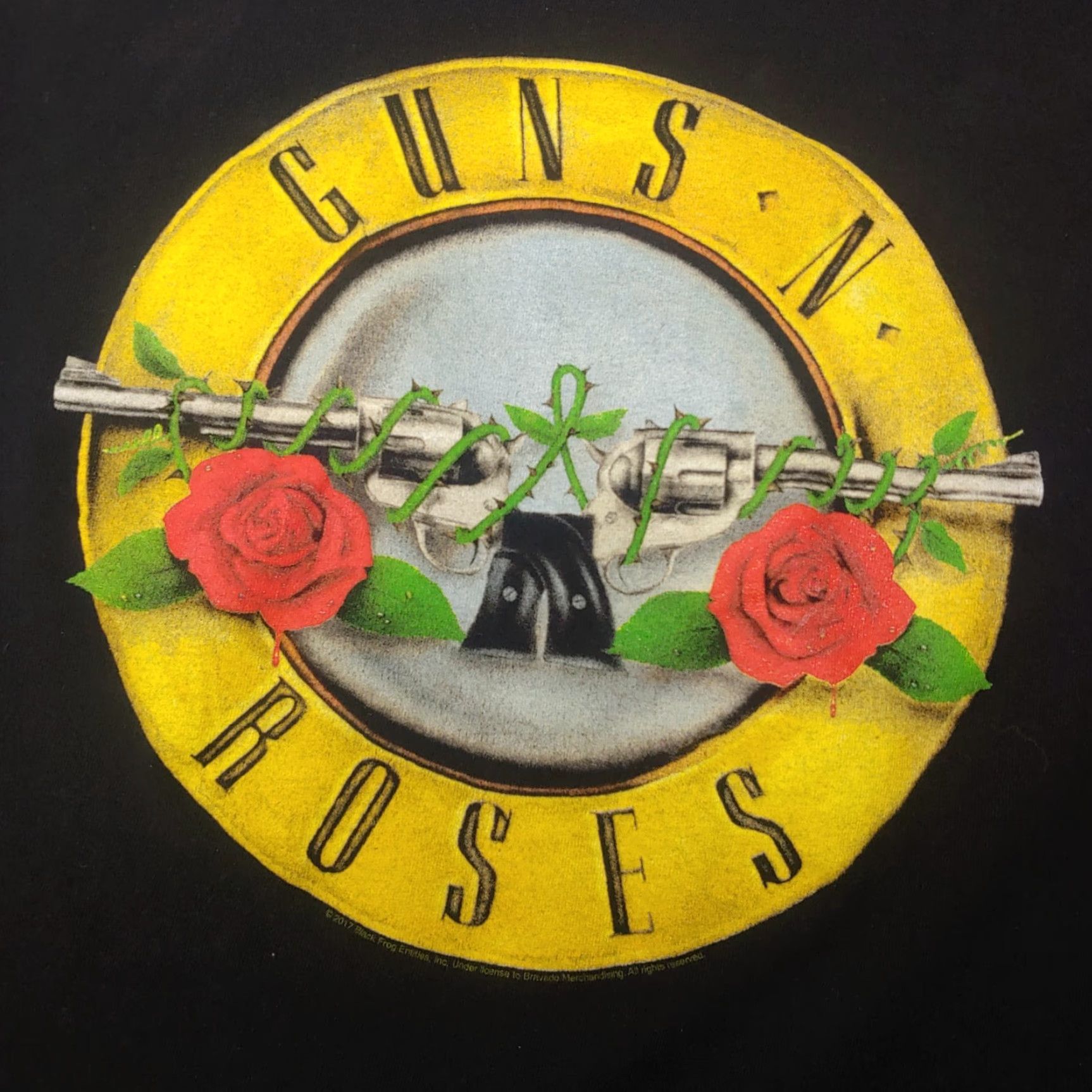 Vintage Guns N Roses Shirt Large Black Crew Neck Short Sleeve Music Band Tee Size US L / EU 52-54 / 3 - 2 Thumbnail