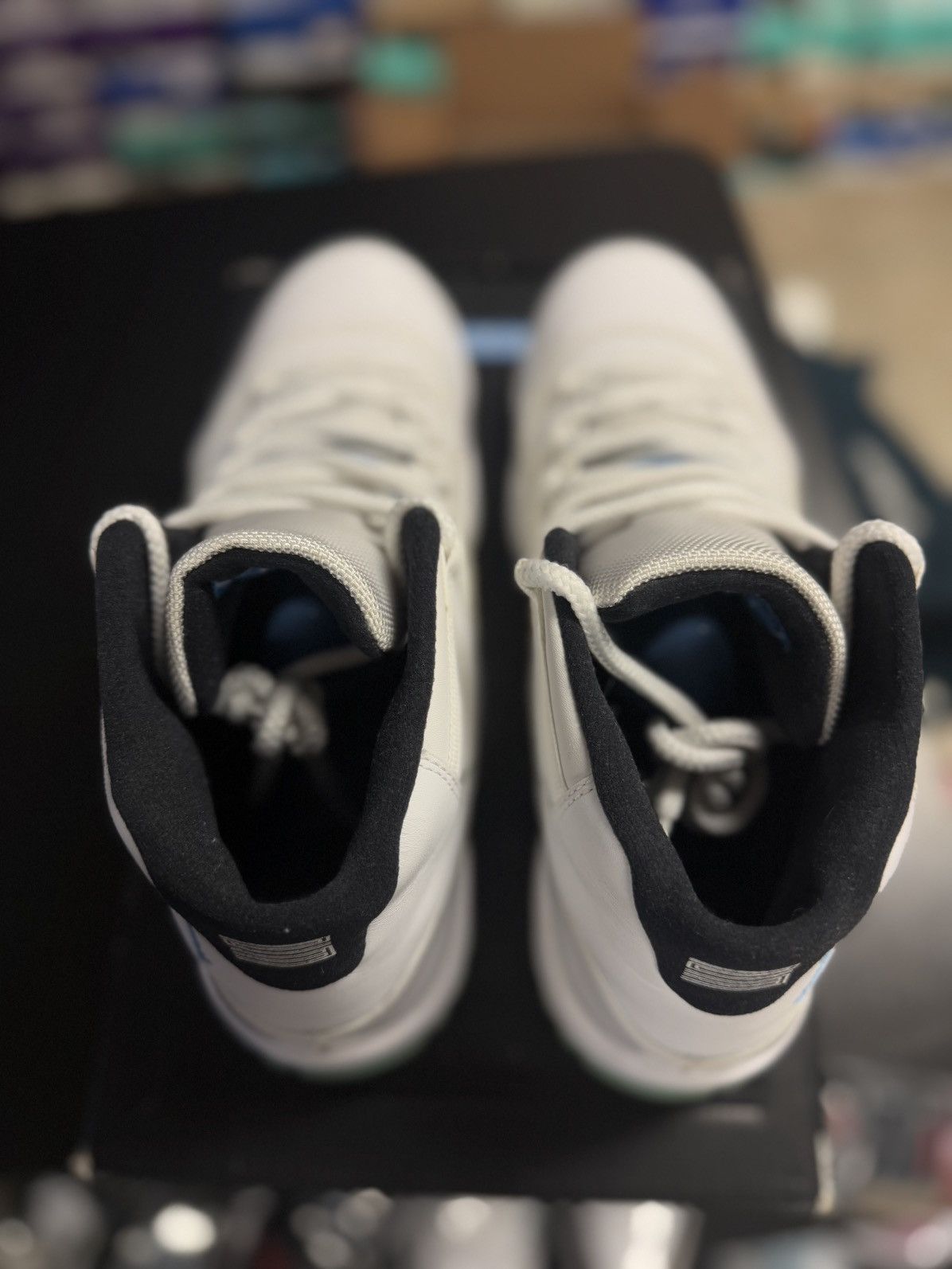 Jordan Brand × Nike Jordan 11 Legand Blue Size 11.5 2014 OG Clean 🧼 Size US 11.5 / EU 44-45 - 7 Thumbnail