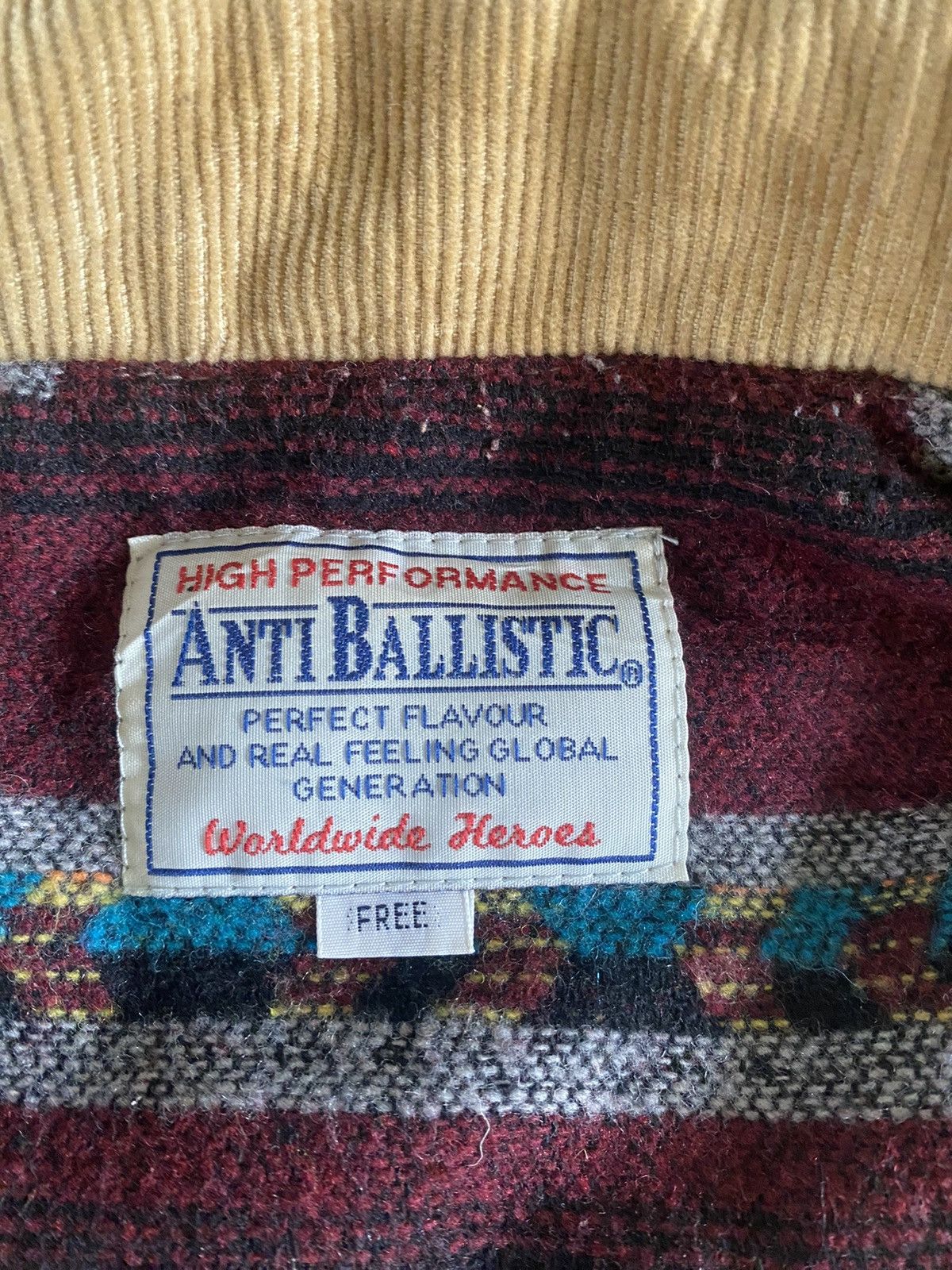 Japanese Brand Vintage Japanese Brand ANTI BALLISTIC Navajo Style Vest Size US S / EU 44-46 / 1 - 10 Thumbnail