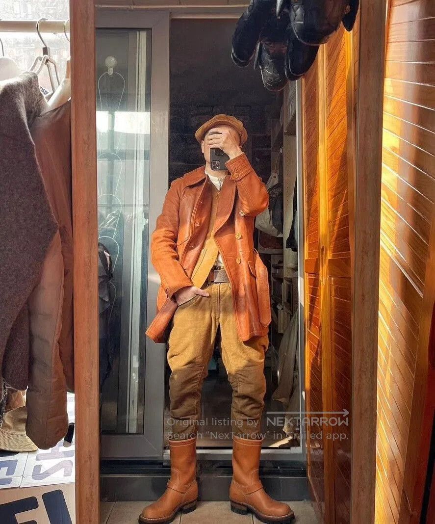 Freewheelers rustic red aviator coat by freewheelers. Size US M / EU 48-50 / 2 - 1 Thumbnail