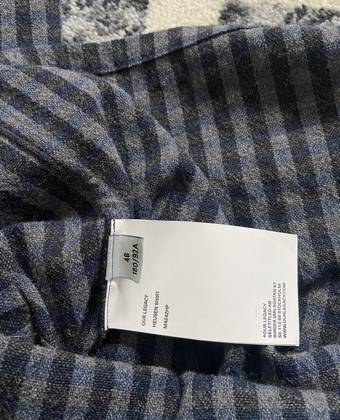 Our Legacy Our legacy Heusen shirt Size US S / EU 44-46 / 1 - 4 Thumbnail