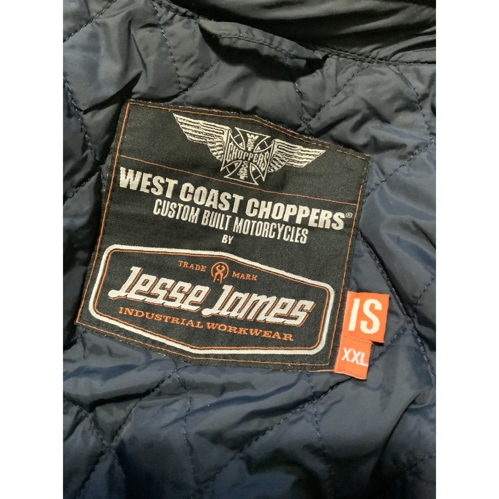 West Coast Choppers VINTAGE Jesse James West Coast Choppers Motorcycle Buffalo Plaid Wool Jacket XXL Size US XXL / EU 58 / 5 - 4 Thumbnail