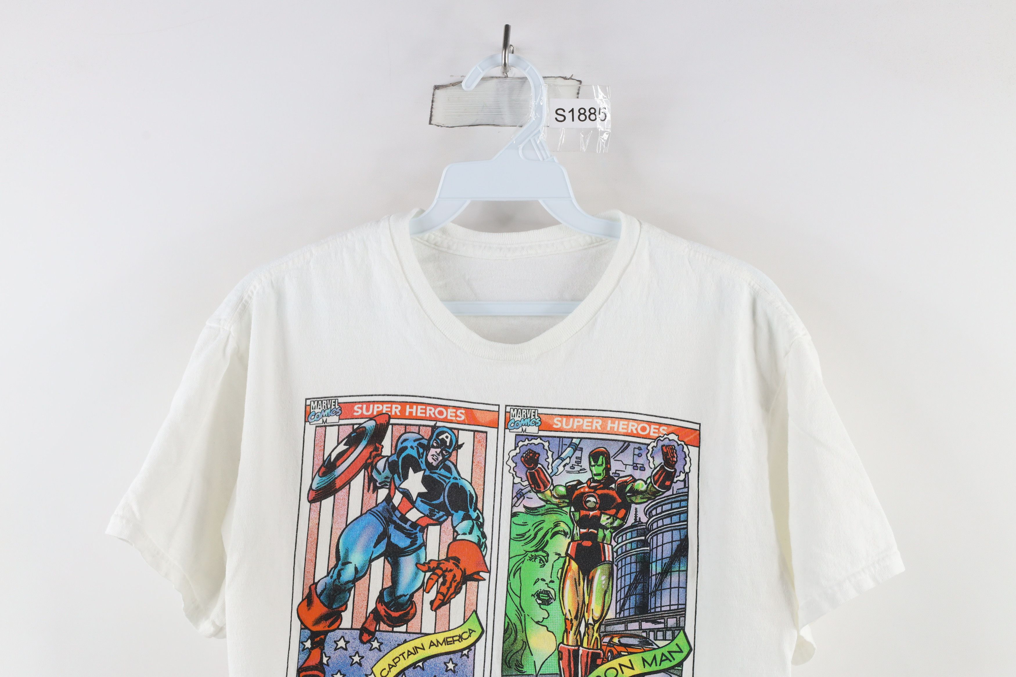 Vintage Retro Marvel Comics Super Heroes Short Sleeve T-Shirt Size US M / EU 48-50 / 2 - 2 Thumbnail