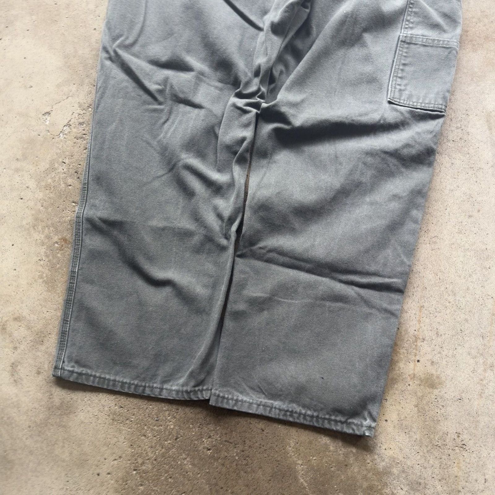 Dickies Vintage Dickies Baggy Green Canvas Carpenter Pants 42x30 Size US 42 / EU 58 - 10 Thumbnail
